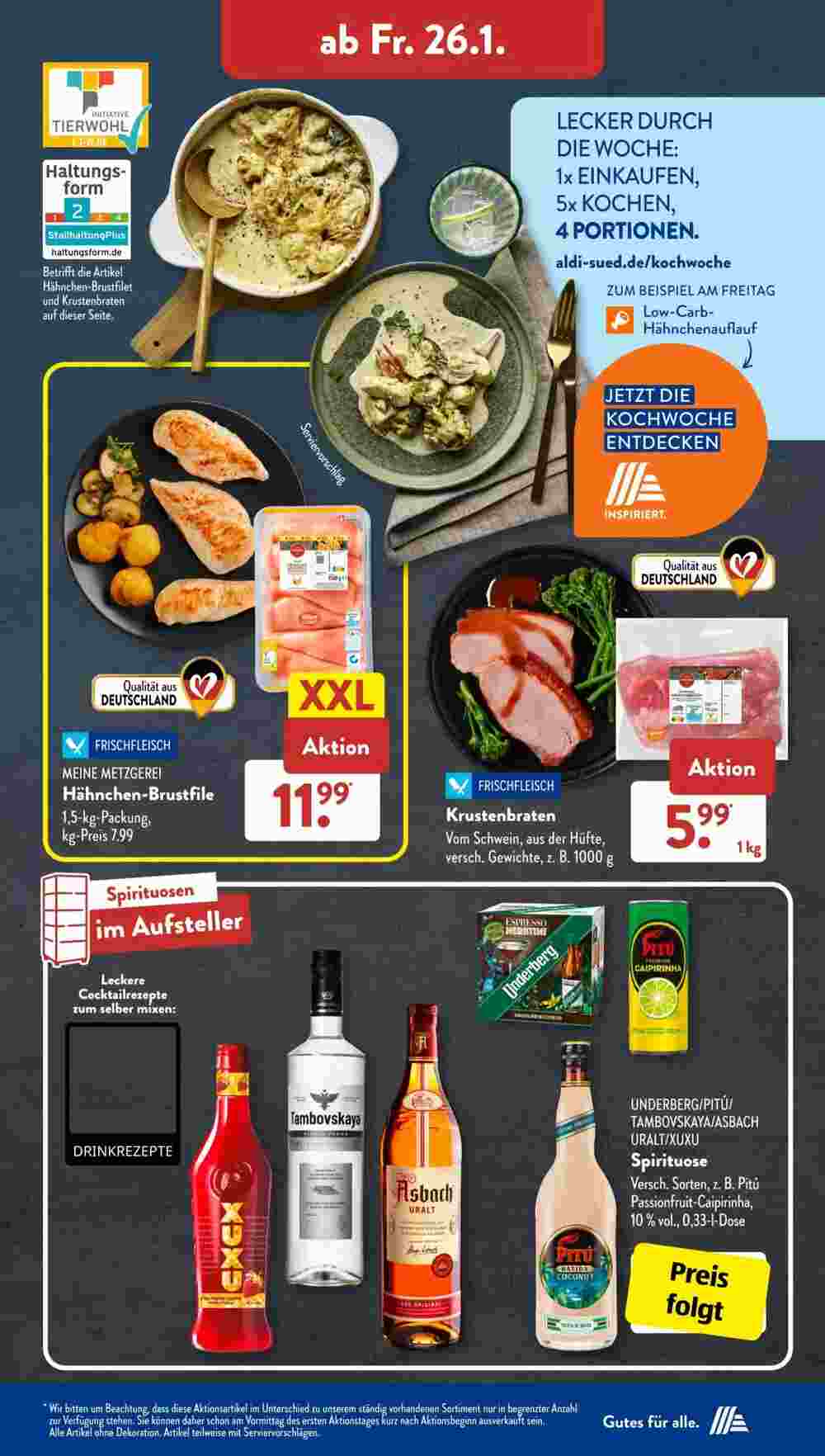 Aldi Süd Prospekt (ab 21.01.2024) zum Blättern - Seite 20