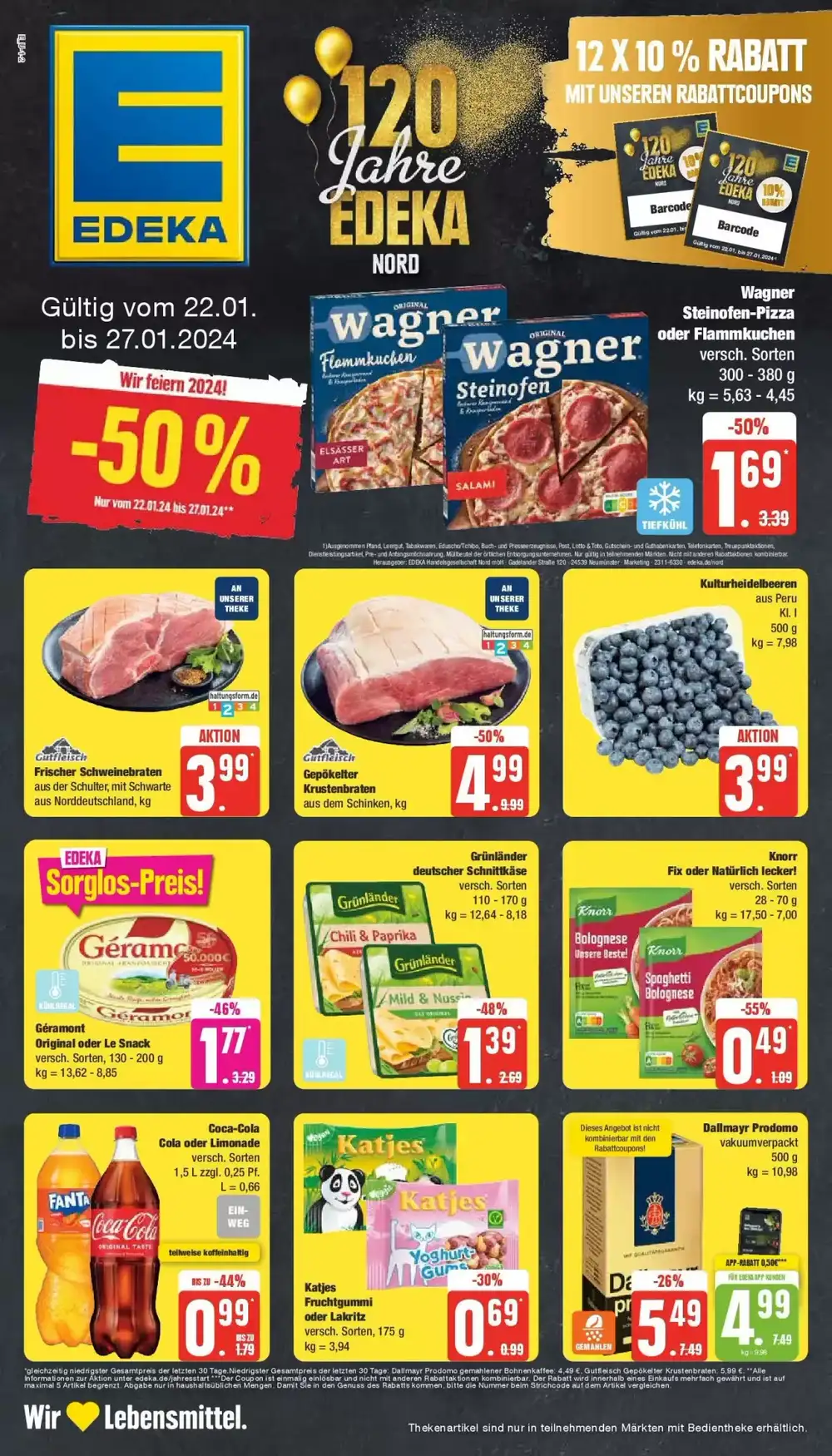 Edeka Prospekt (ab 21.01.2024) zum Blättern Prospekt der Woche