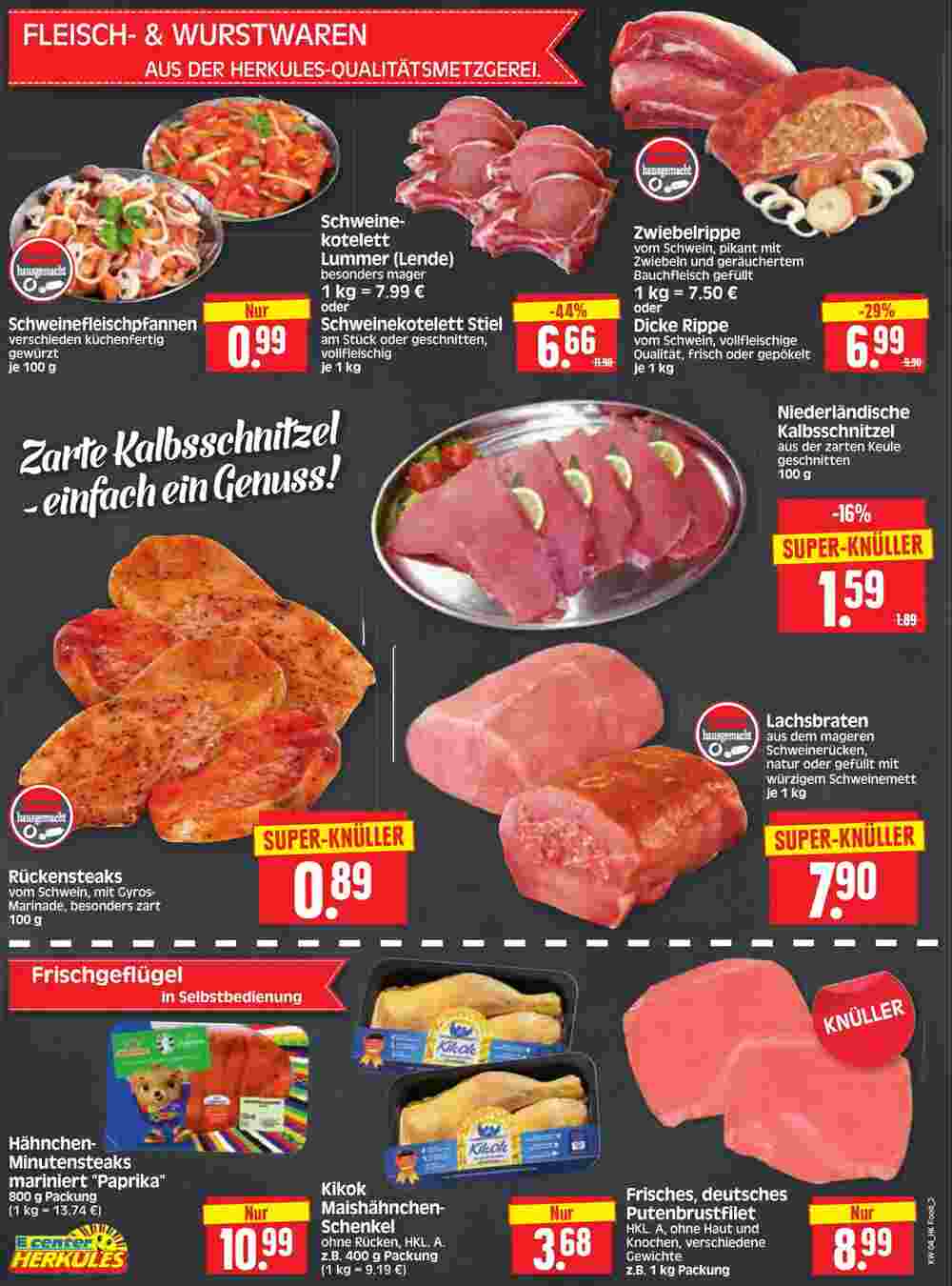 Edeka Herkules Prospekt (ab 22.01.2024) zum Blättern - Seite 2