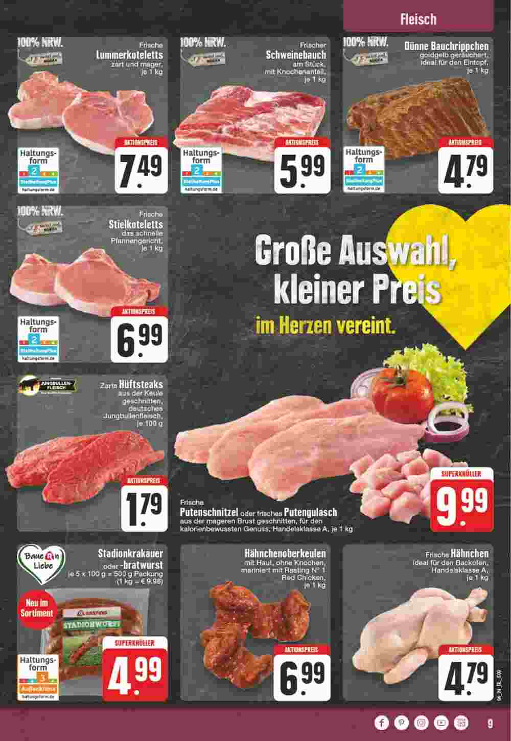 EDEKA Hövener Prospekt (ab 22.01.2024) zum Blättern - Seite 9