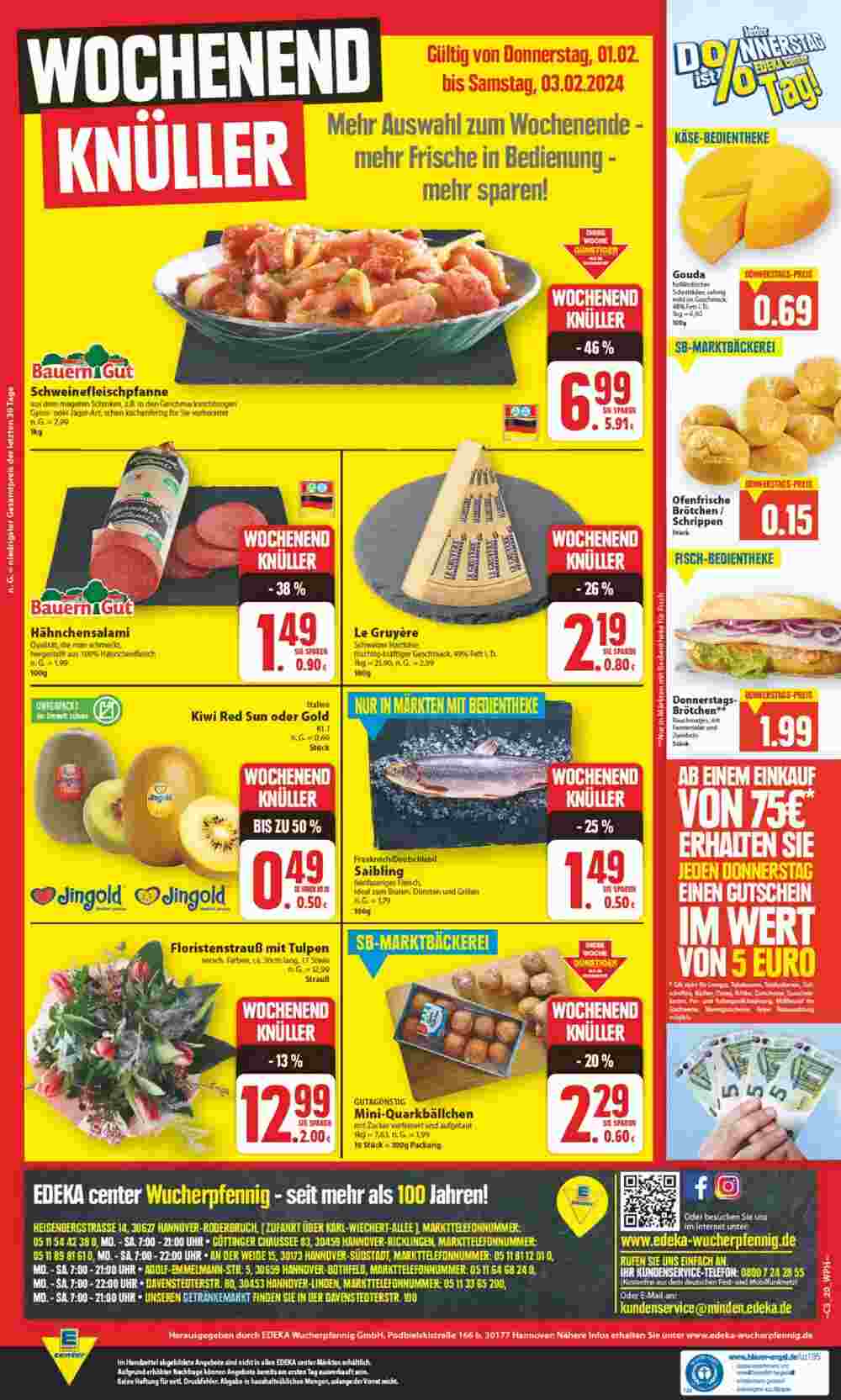 EDEKA Wucherpfennig Prospekt (ab 22.01.2024) zum Blättern - Seite 20