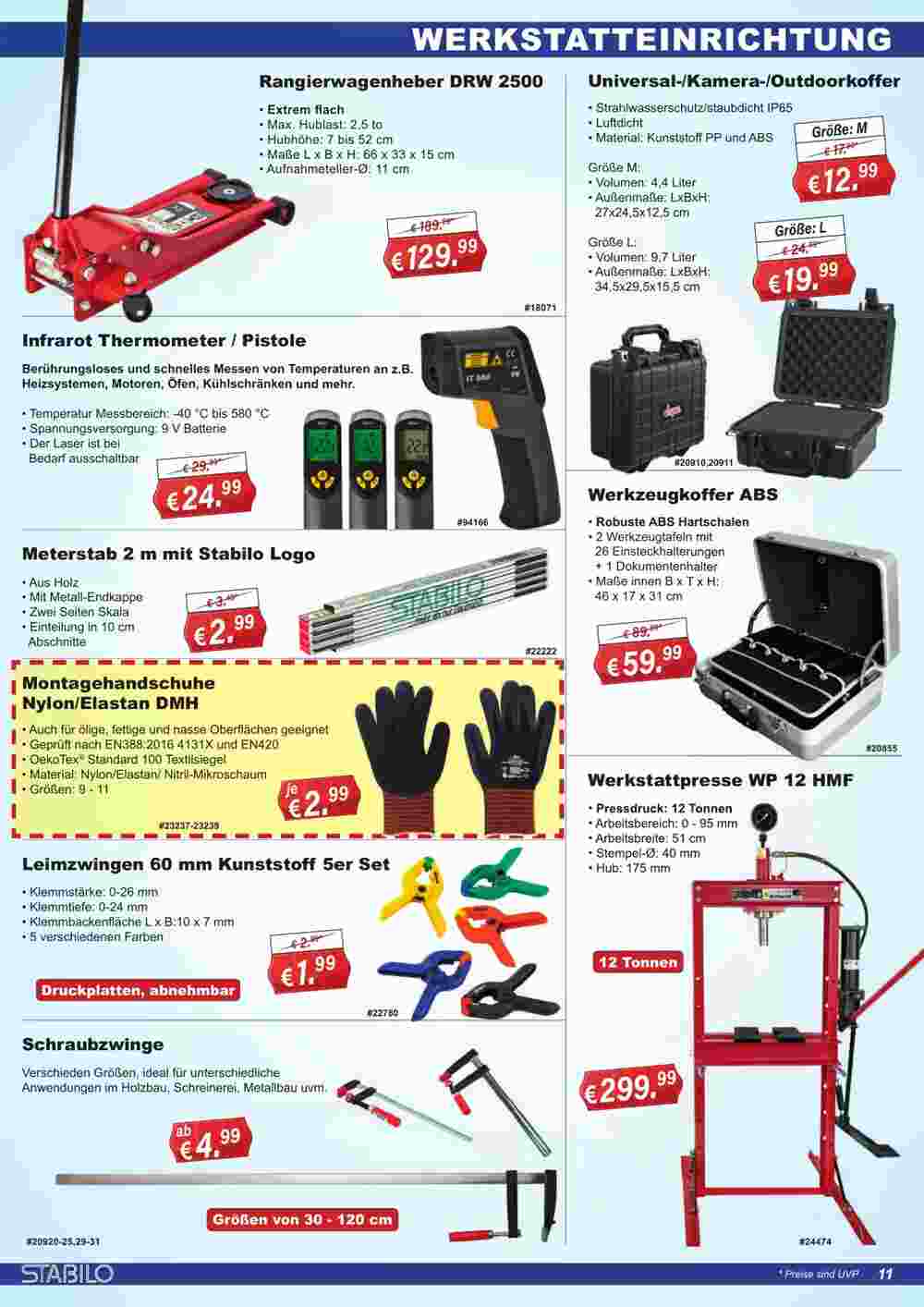 Stabilo Fachmarkt Prospekt (ab 24.01.2024) zum Blättern - Seite 11