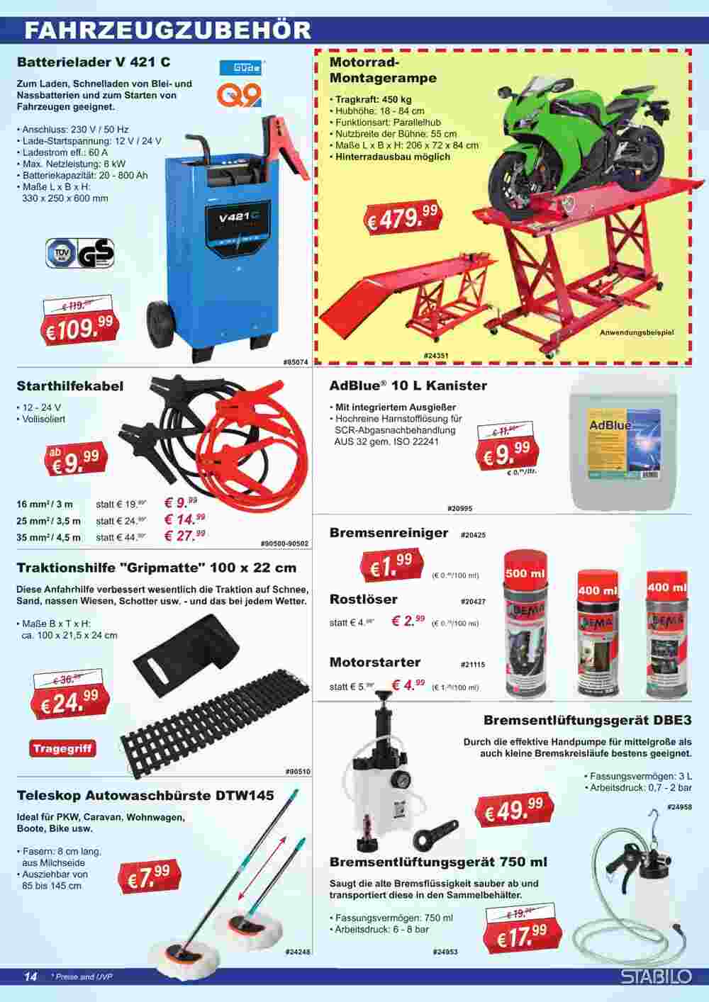 Stabilo Fachmarkt Prospekt (ab 24.01.2024) zum Blättern - Seite 14