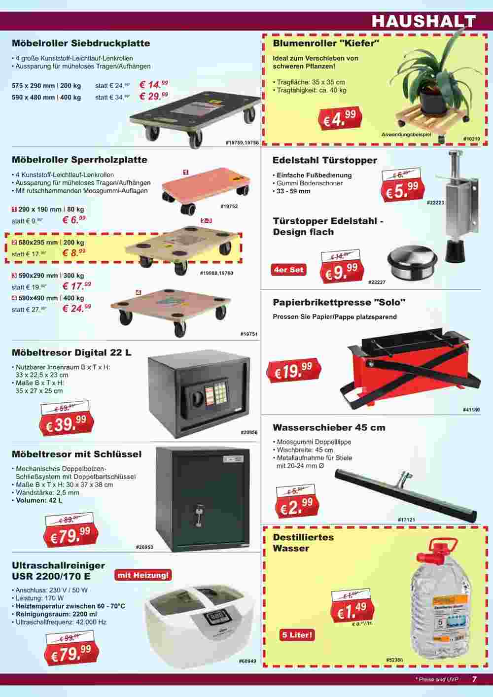 Stabilo Fachmarkt Prospekt (ab 24.01.2024) zum Blättern - Seite 7