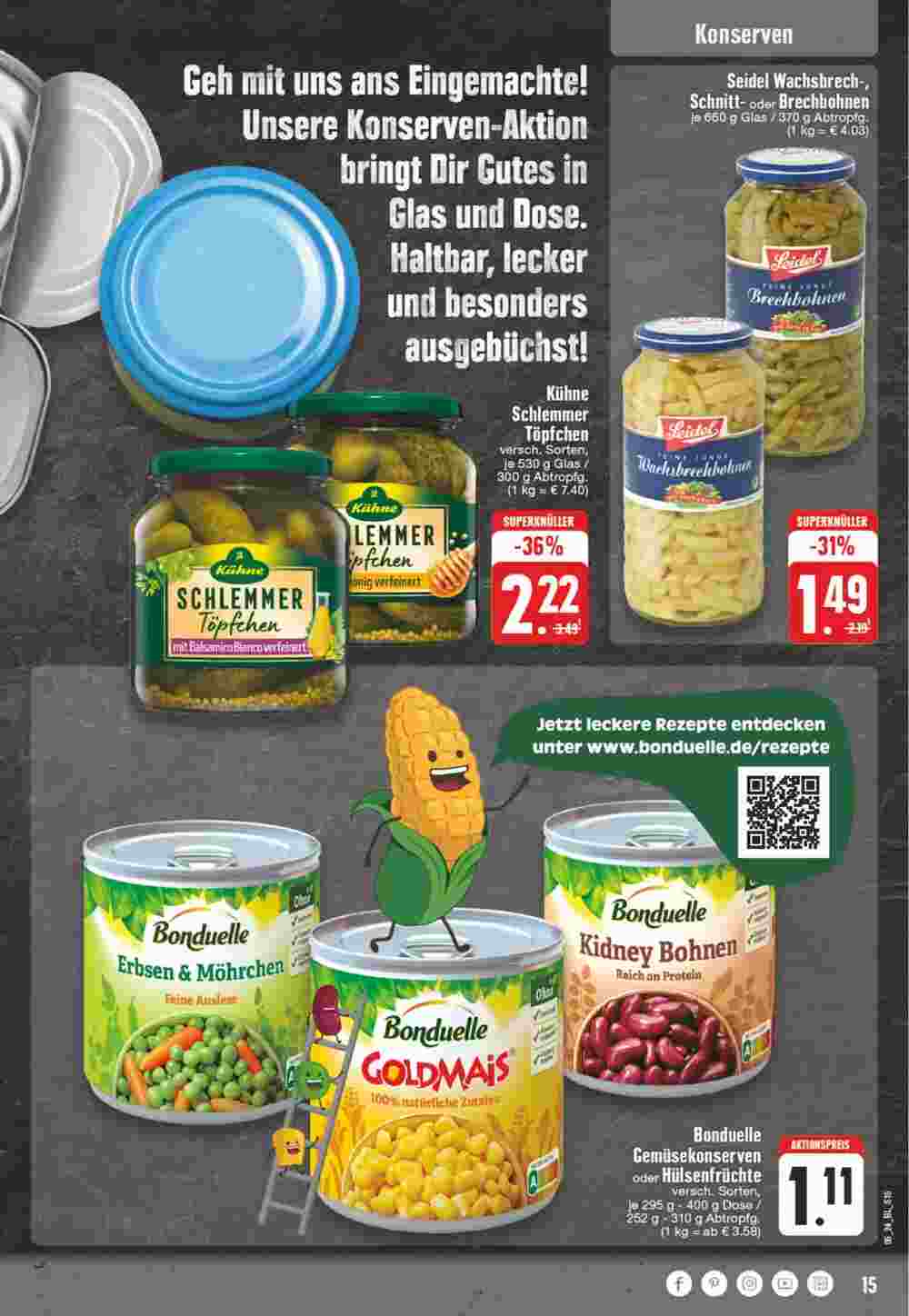 Edeka Wegner Prospekt (ab 29.01.2024) zum Blättern - Seite 15