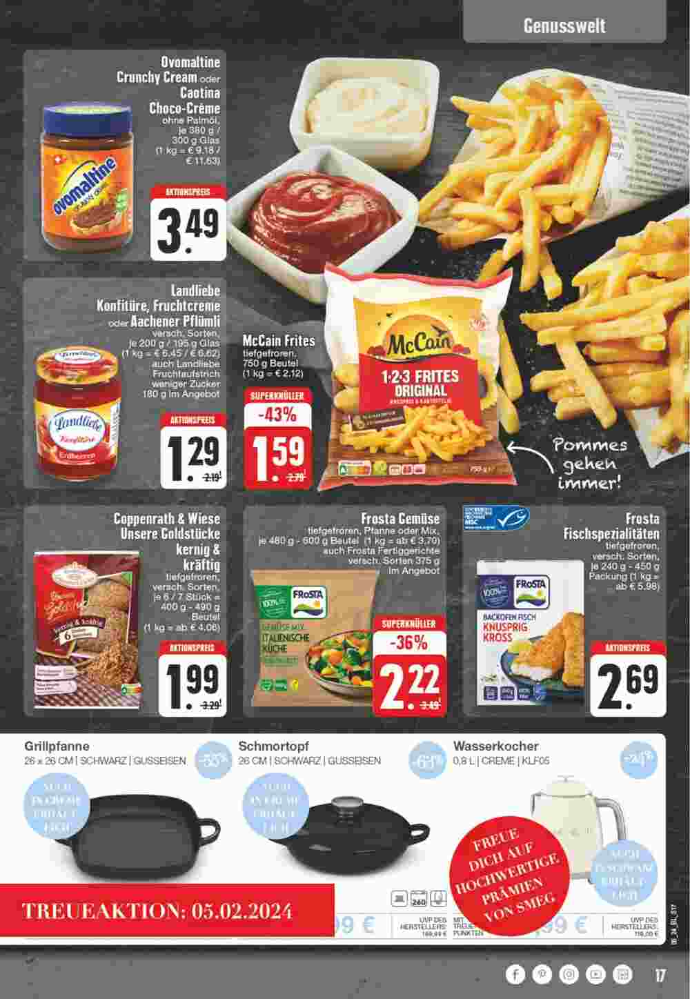 Edeka Wegner Prospekt (ab 29.01.2024) zum Blättern - Seite 17