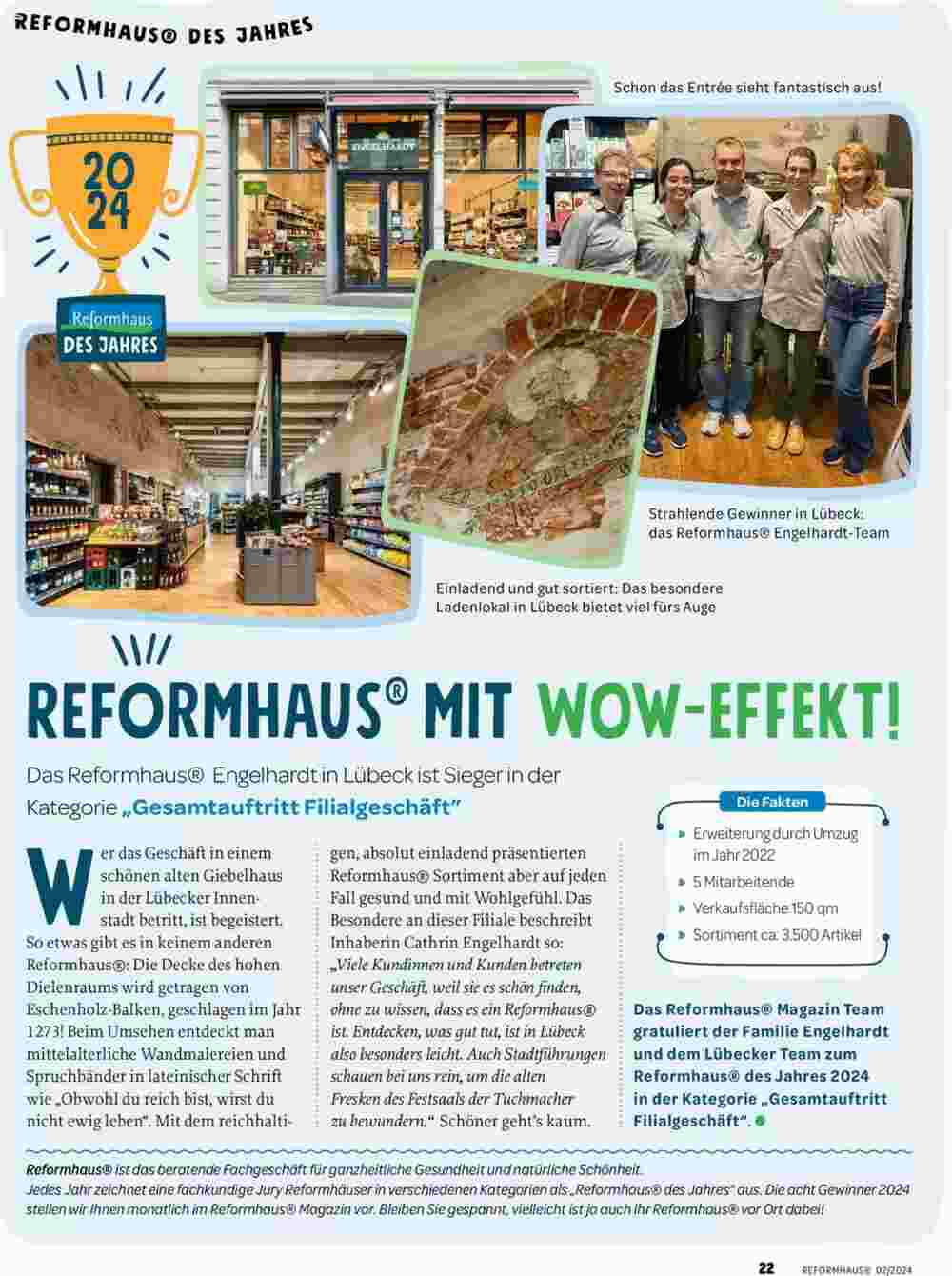 Reformhaus Bacher Prospekt (ab 01.02.2024) zum Blättern - Seite 22