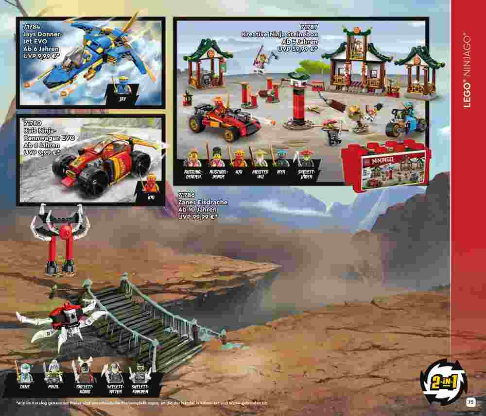 Lego Prospekt (ab 01.02.2024) zum Blättern - Seite 75