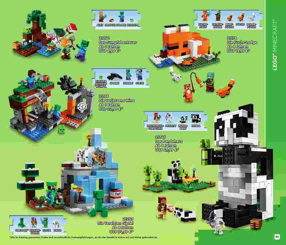 Lego Prospekt (ab 01.02.2024) zum Blättern - Seite 85