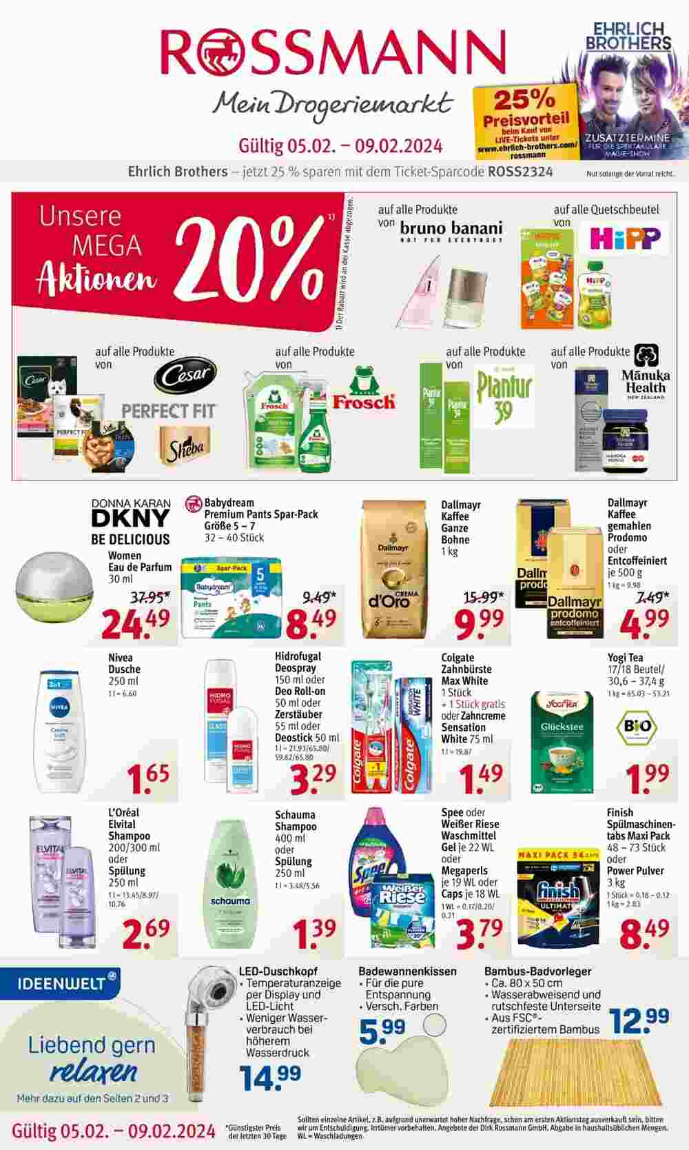 Rossmann Prospekt (ab 04.02.2024) zum Blättern - Seite 1