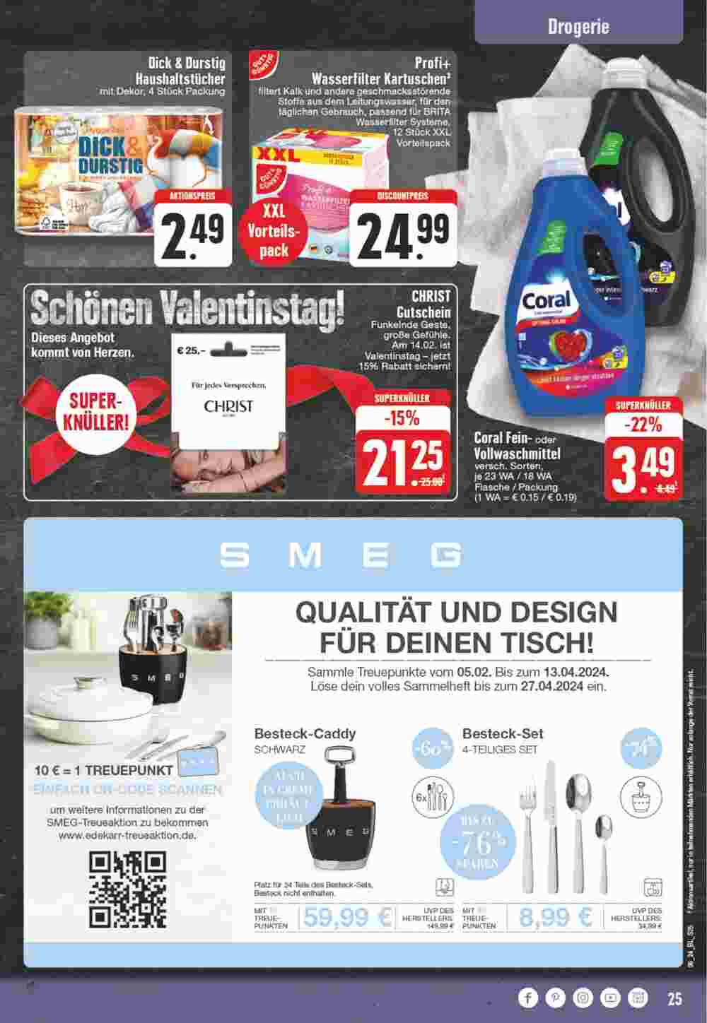 EDEKA Vogl Prospekt (ab 05.02.2024) zum Blättern - Seite 25