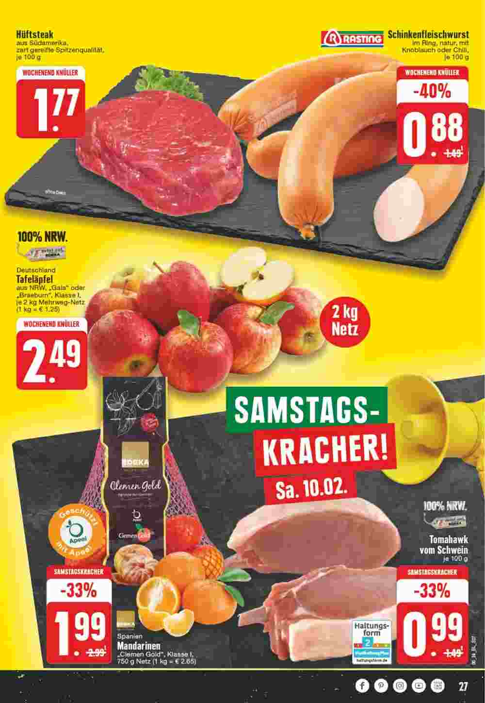 EDEKA Vogl Prospekt (ab 05.02.2024) zum Blättern - Seite 27