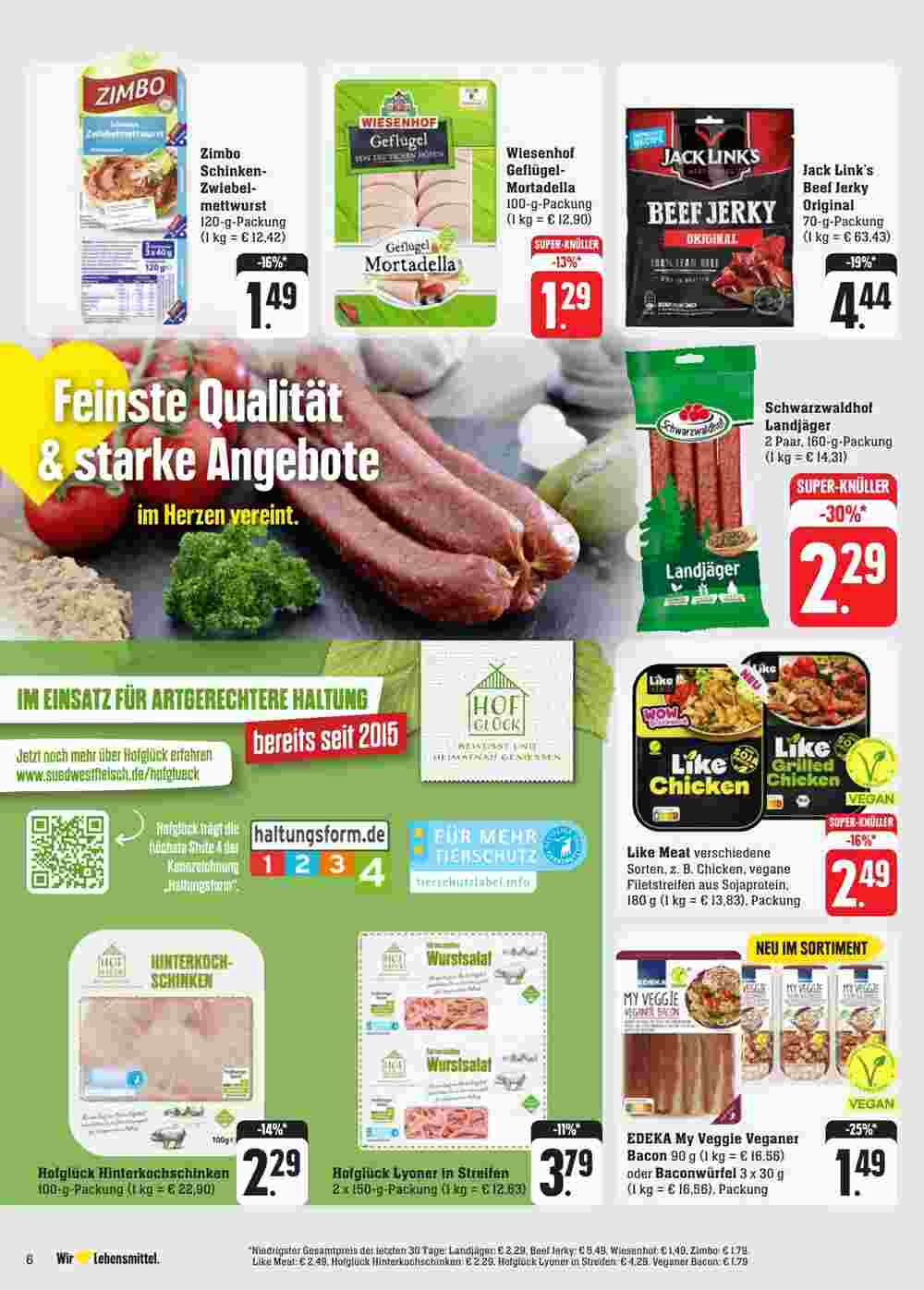 Edeka Rasmussen Prospekt (ab 05.02.2024) zum Blättern - Seite 6