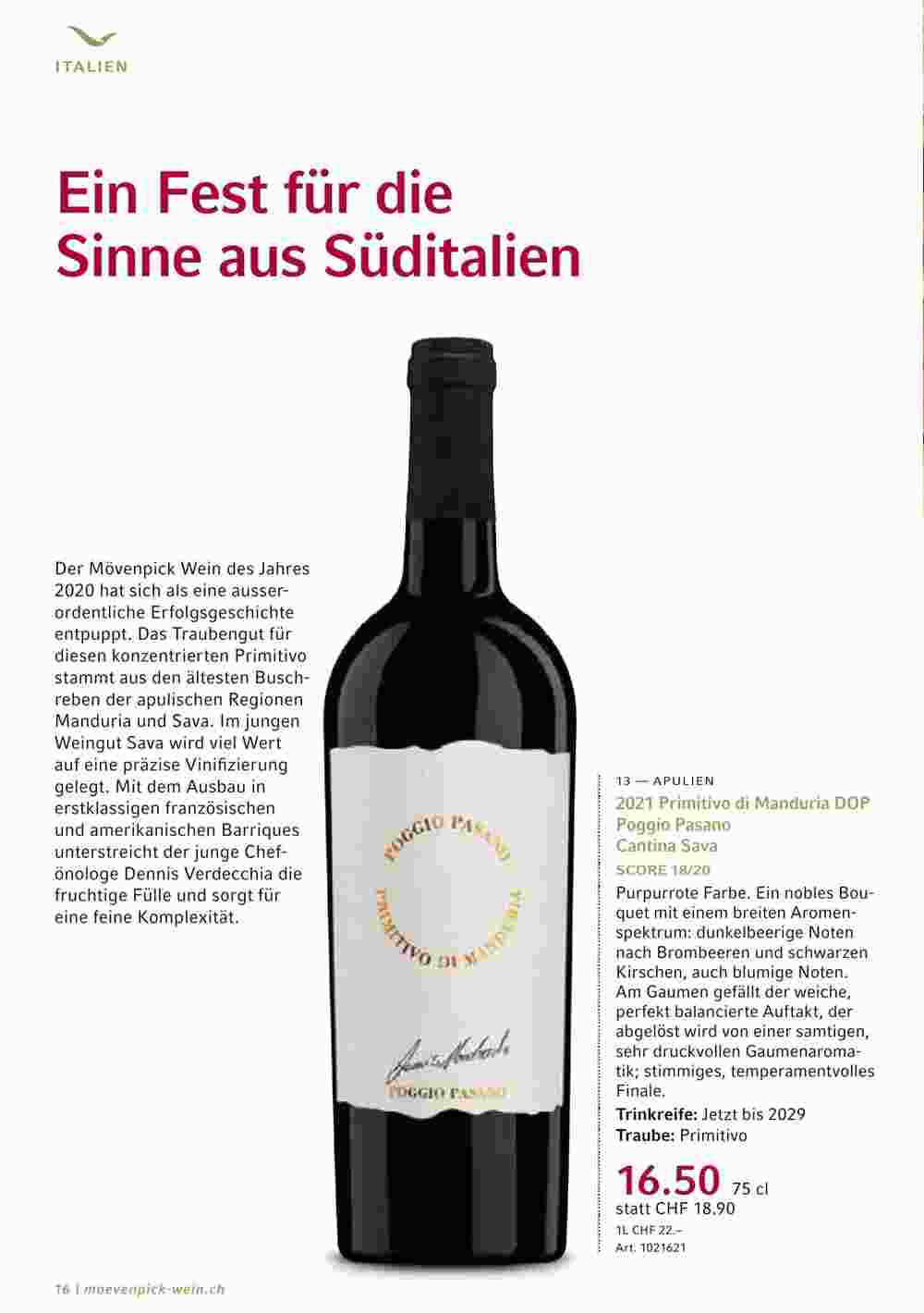 Mövenpick Wein Prospekt (ab 06.02.2024) zum Blättern - Seite 16