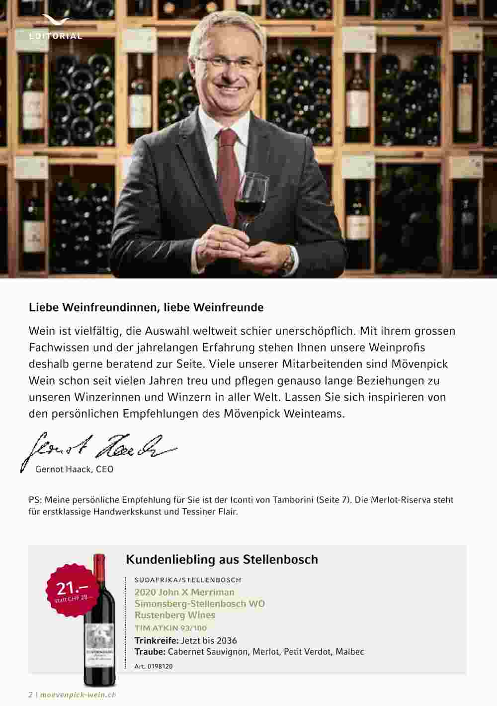 Mövenpick Wein Prospekt (ab 06.02.2024) zum Blättern - Seite 2