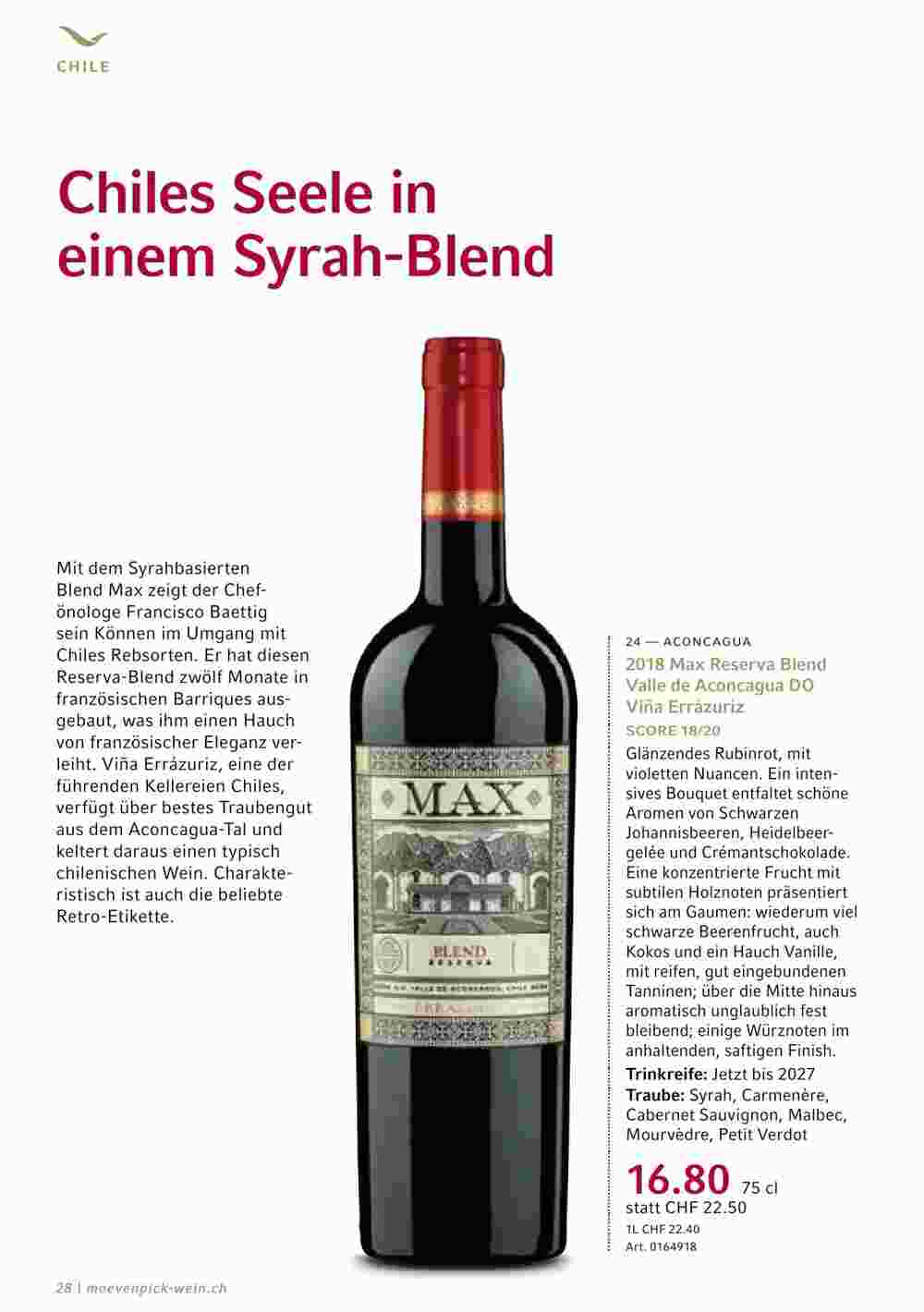 Mövenpick Wein Prospekt (ab 06.02.2024) zum Blättern - Seite 28