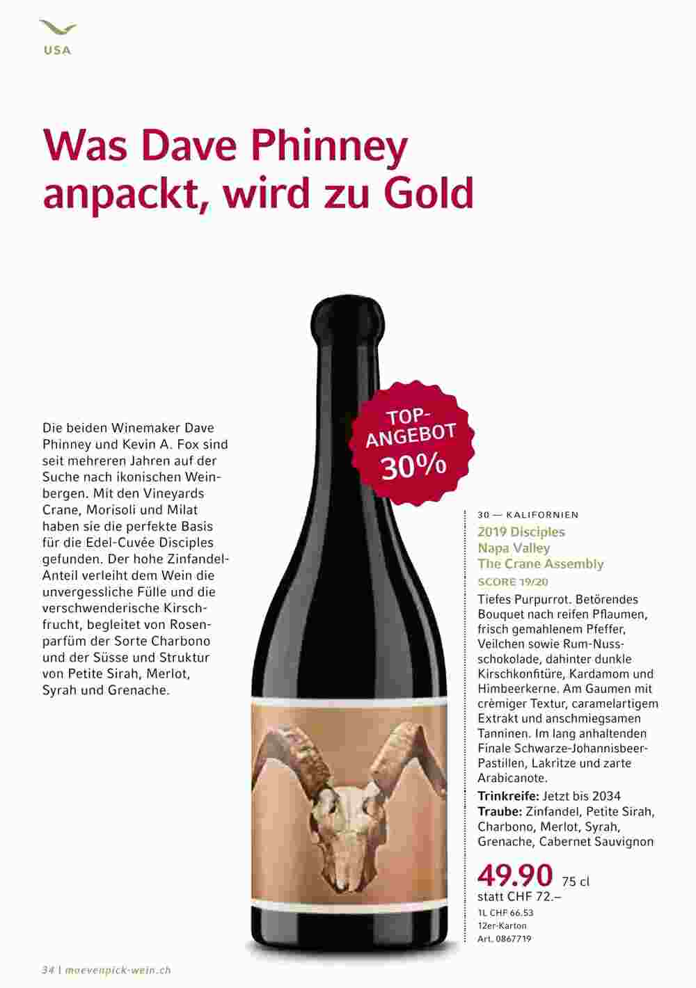 Mövenpick Wein Prospekt (ab 06.02.2024) zum Blättern - Seite 34