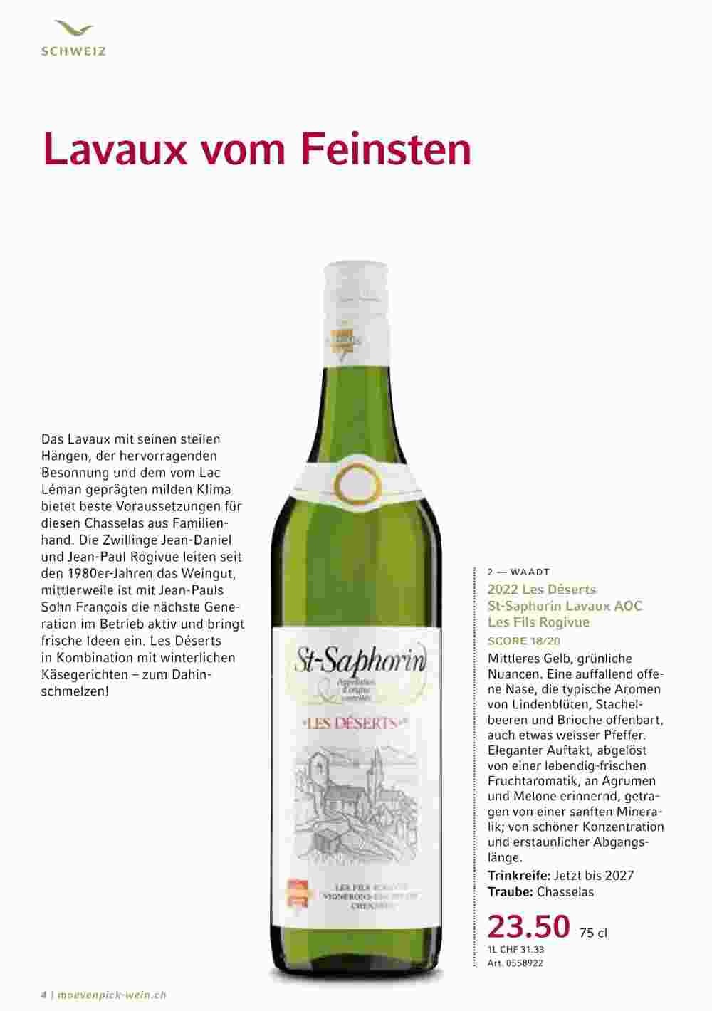 Mövenpick Wein Prospekt (ab 06.02.2024) zum Blättern - Seite 4