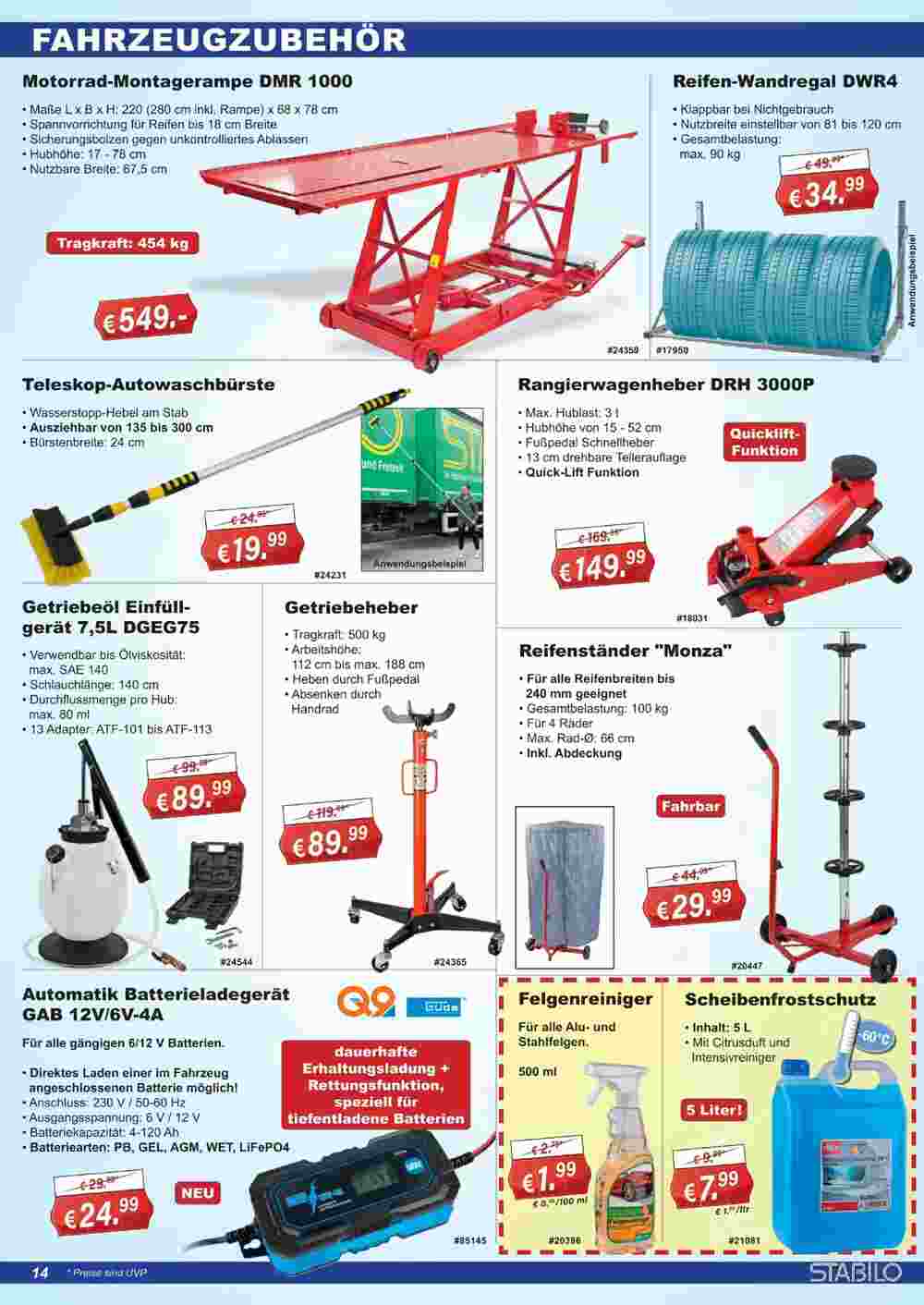 Stabilo Fachmarkt Prospekt (ab 07.02.2024) zum Blättern - Seite 14