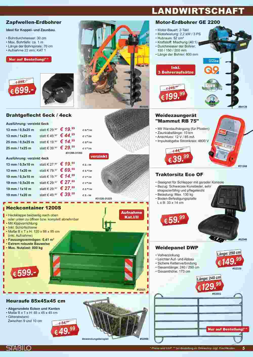 Stabilo Fachmarkt Prospekt (ab 07.02.2024) zum Blättern - Seite 5