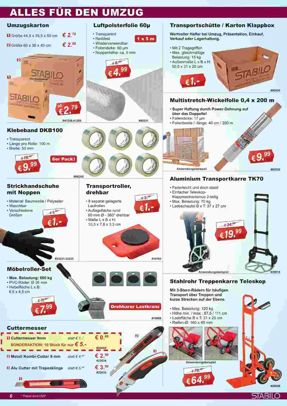 Stabilo Fachmarkt Prospekt (ab 07.02.2024) zum Blättern - Seite 6