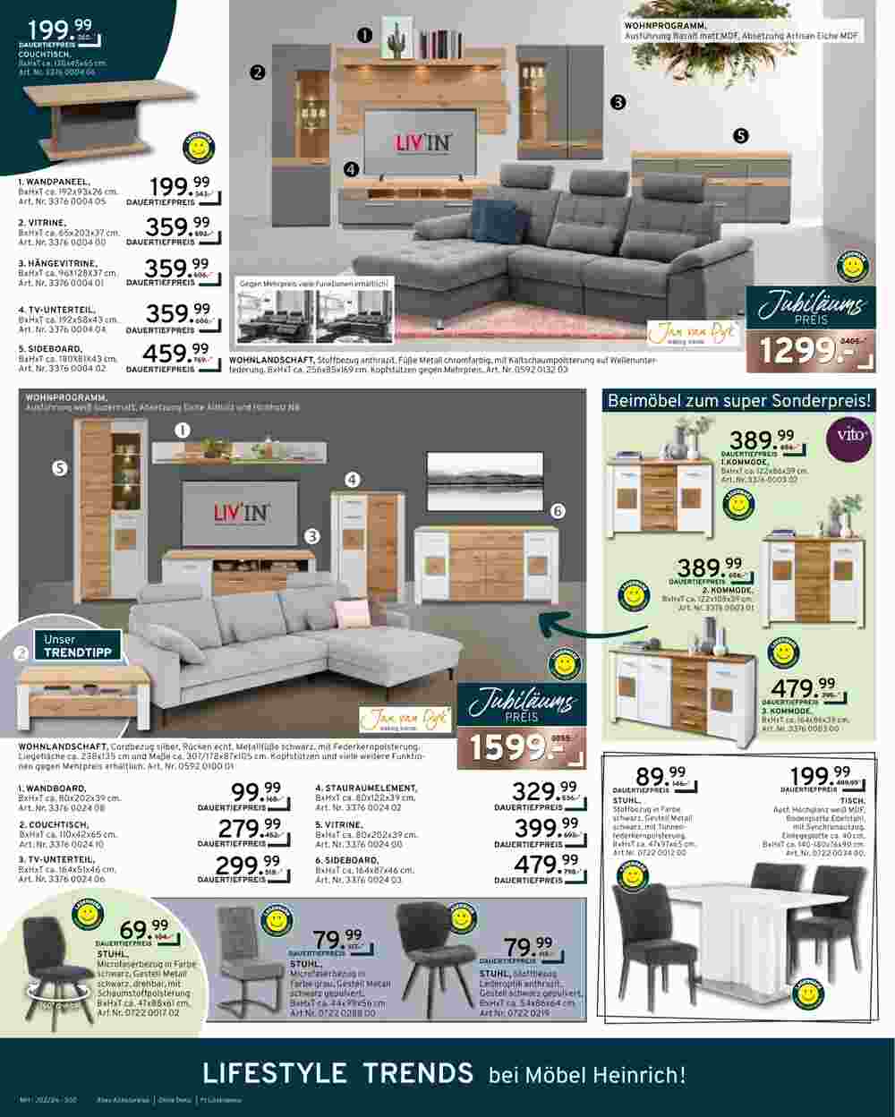Möbel Heinrich Prospekt (ab 07.02.2024) zum Blättern - Seite 2