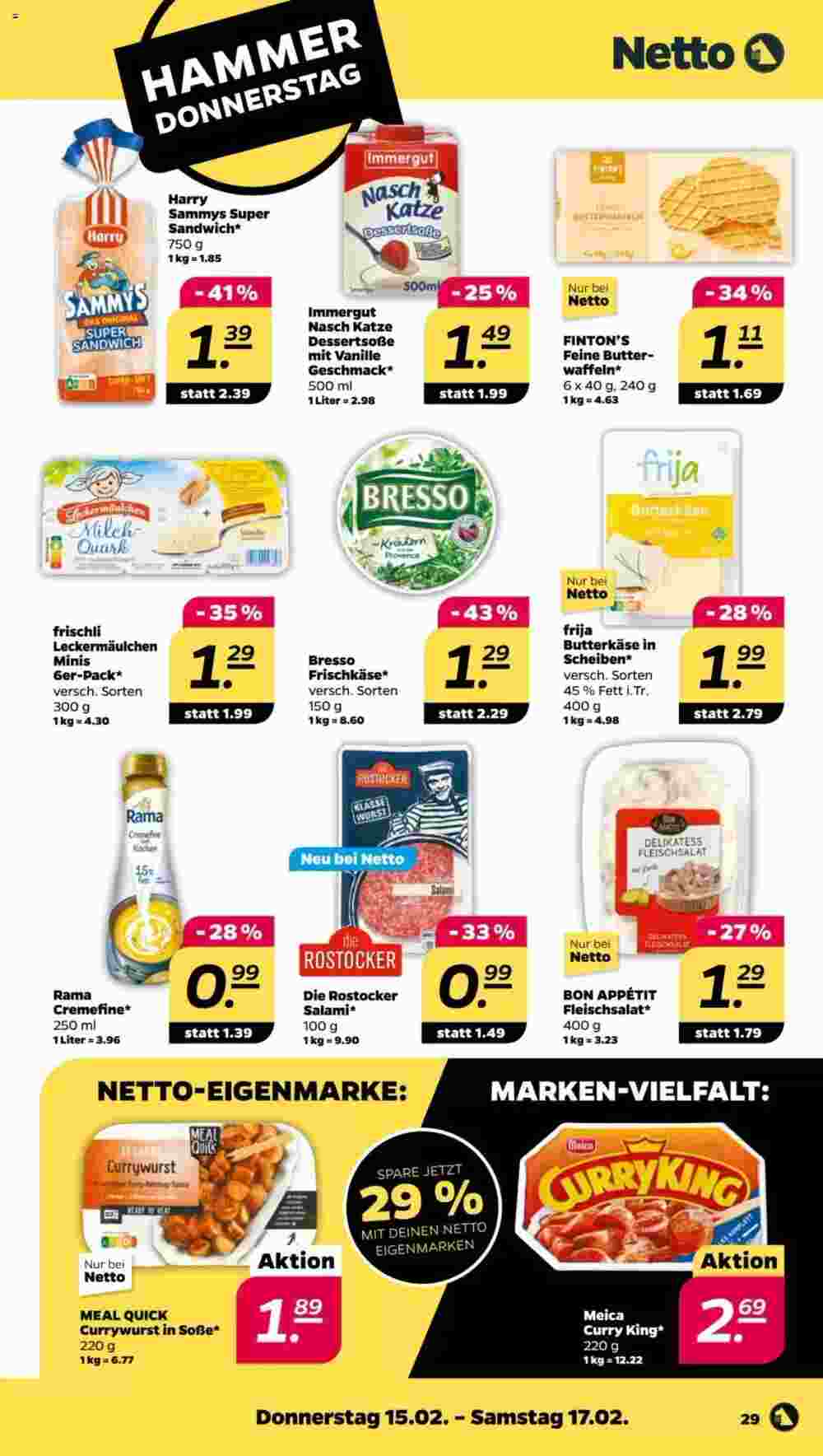 NETTO Prospekt (ab 12.02.2024) zum Blättern - Seite 29