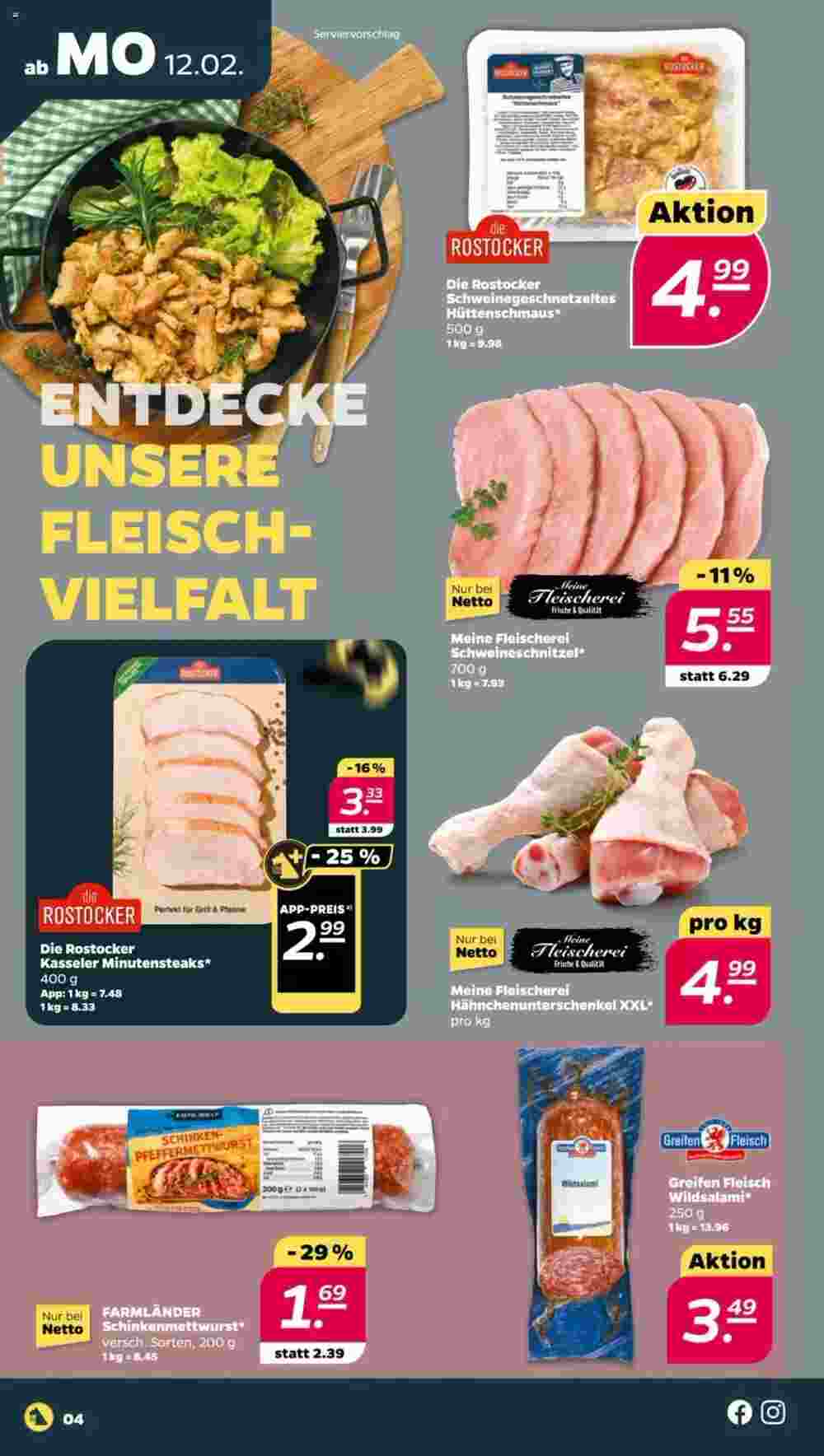 NETTO Prospekt (ab 12.02.2024) zum Blättern - Seite 4