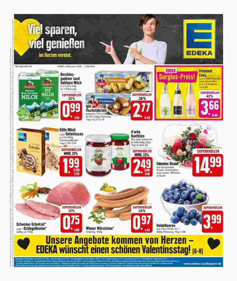 Edeka Scherer Prospekt (ab 12.02.2024) zum Blättern - Seite 2