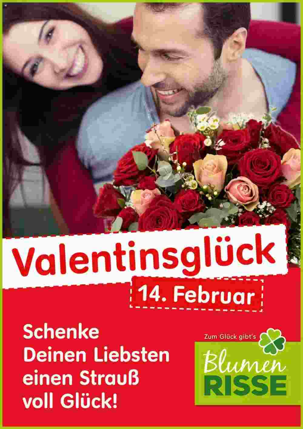 Blumen Risse Prospekt (ab 12.02.2024) zum Blättern - Seite 1