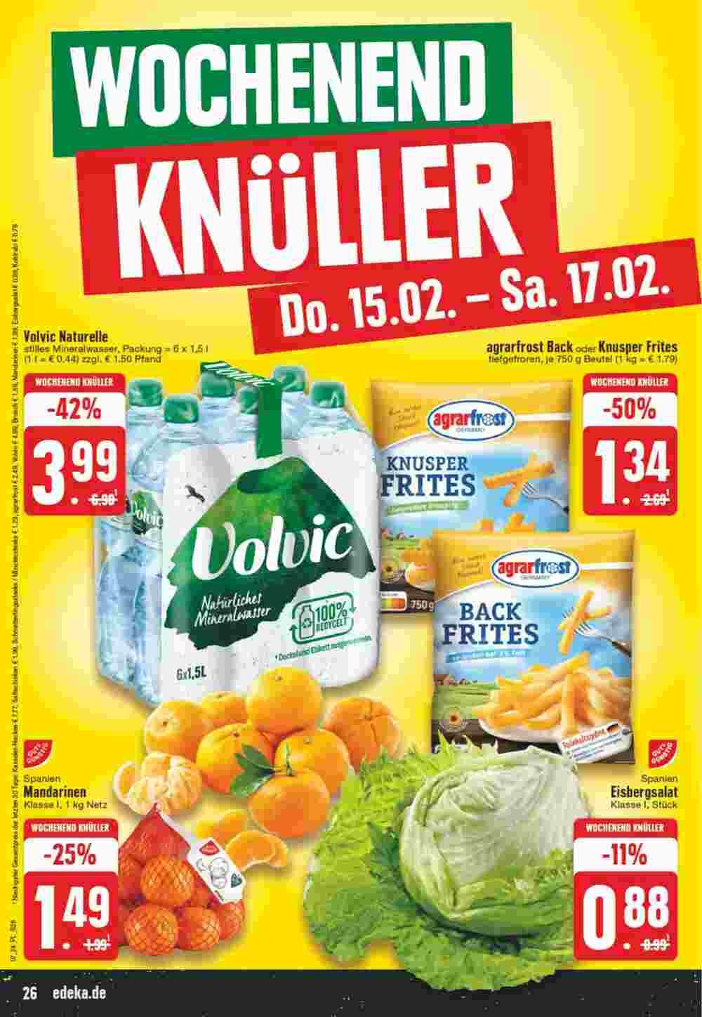 EDEKA Vogl Prospekt (ab 12.02.2024) zum Blättern - Seite 26