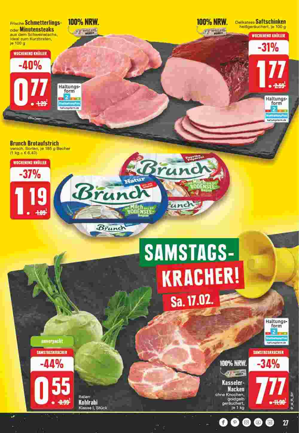 EDEKA Vogl Prospekt (ab 12.02.2024) zum Blättern - Seite 27