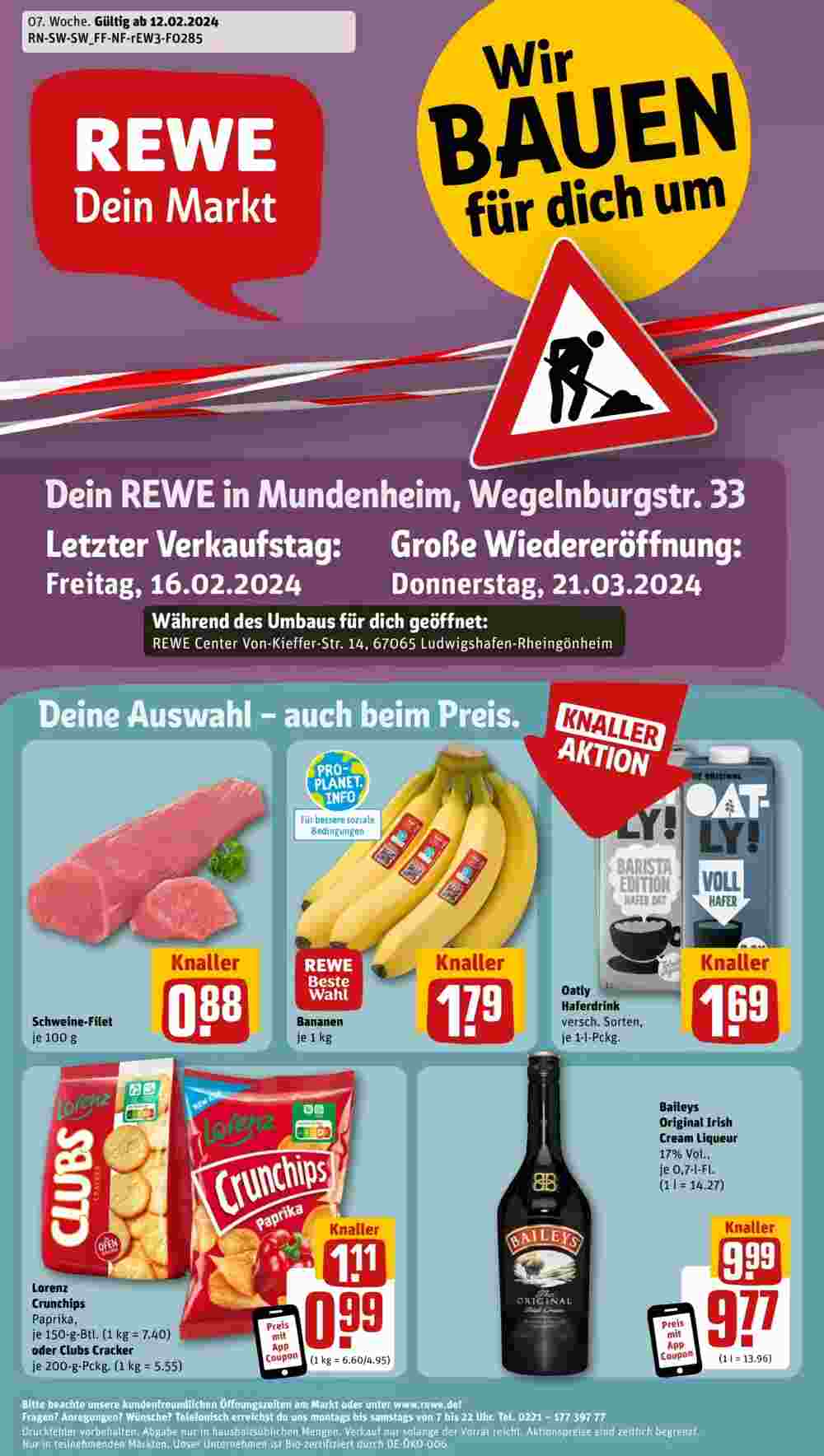 REWE Prospekt (ab 12.02.2024) zum Blättern Prospekt der Woche