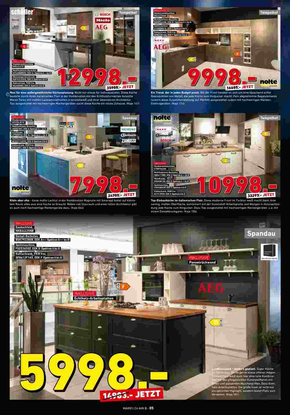 Küchen Aktuell Prospekt (ab 13.02.2024) zum Blättern - Seite 5