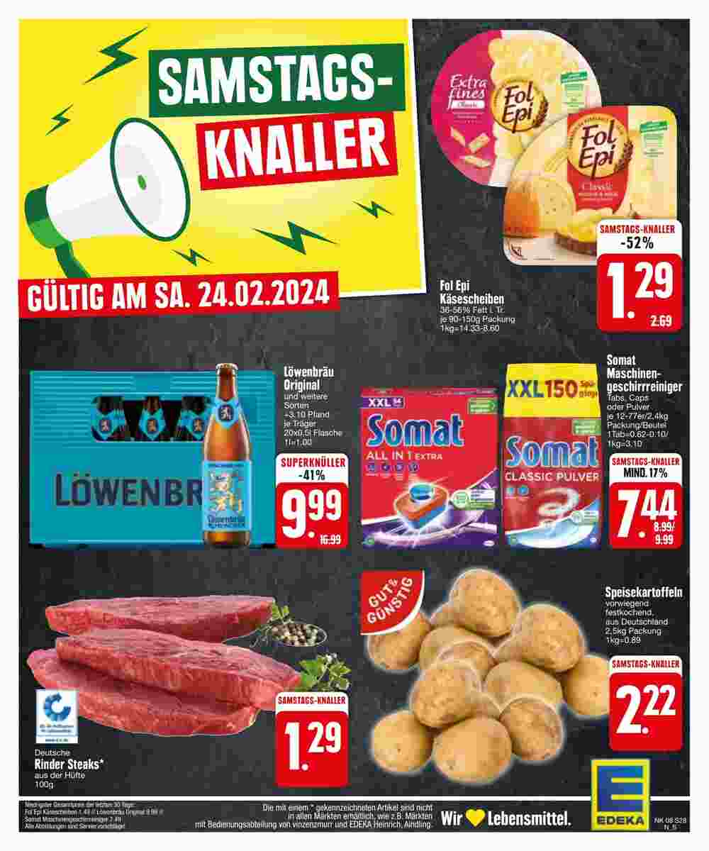 Edeka Scherer Prospekt (ab 19.02.2024) zum Blättern - Seite 29