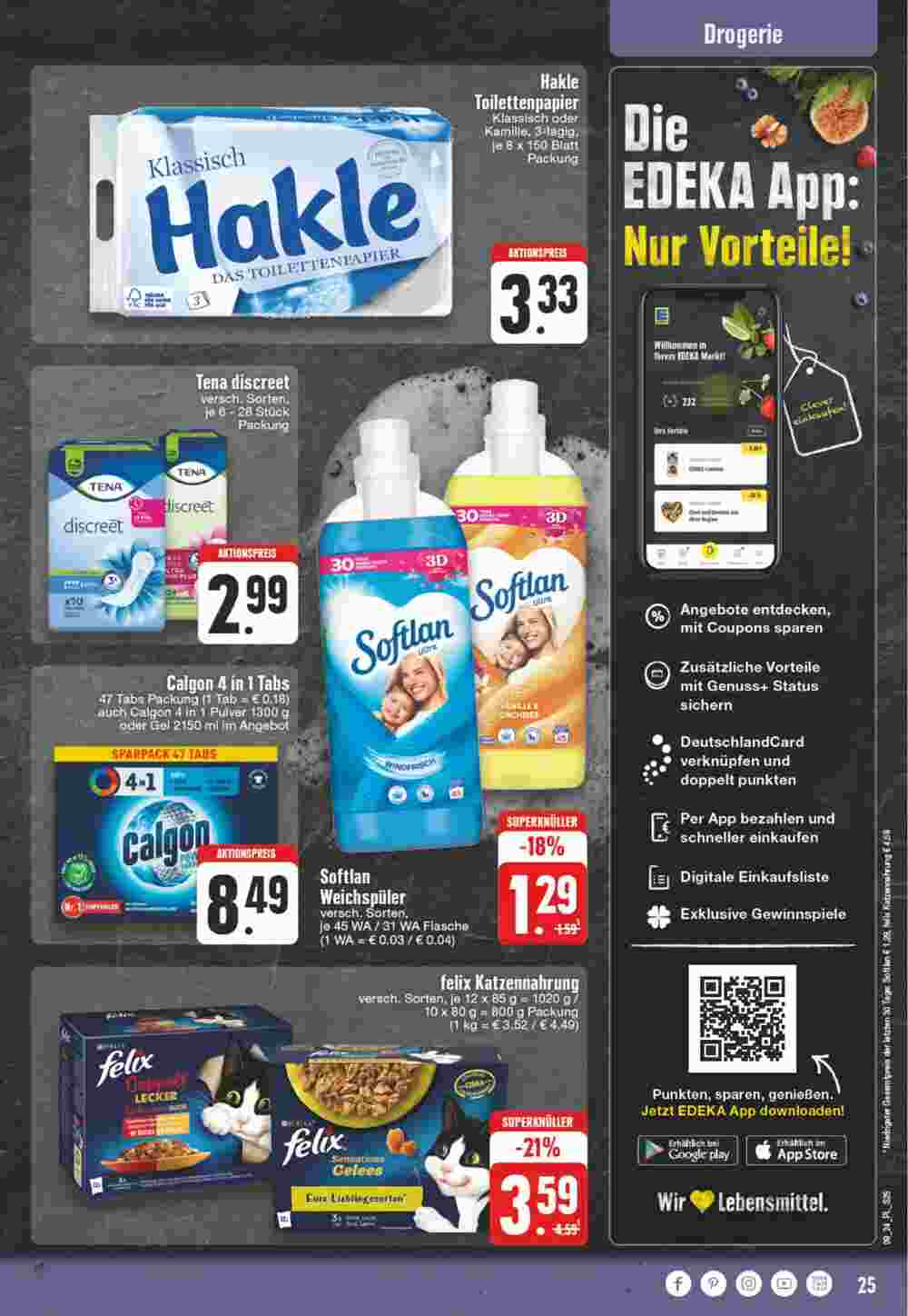 EDEKA Vogl Prospekt (ab 26.02.2024) zum Blättern - Seite 25