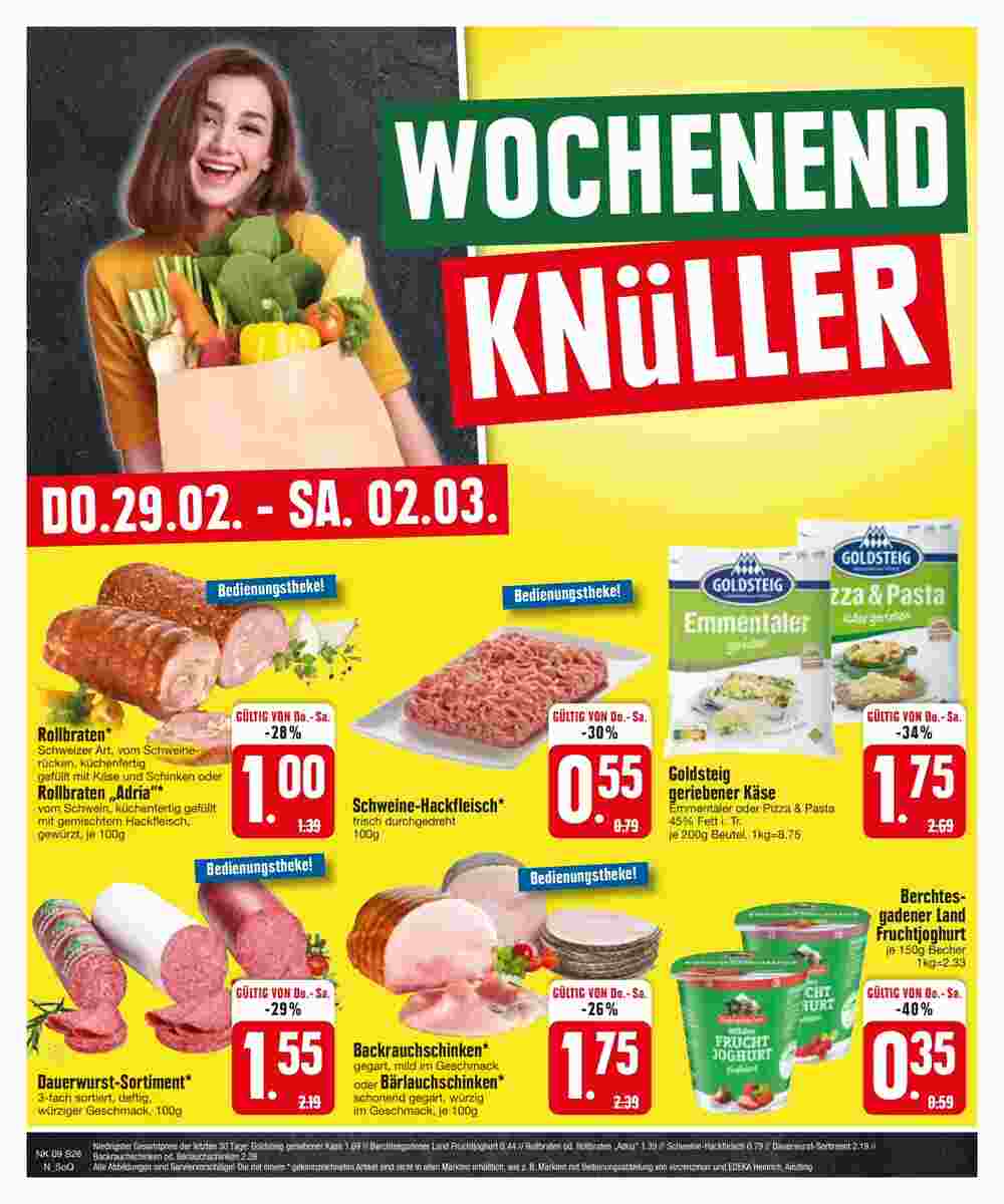 Edeka Scherer Prospekt (ab 26.02.2024) zum Blättern - Seite 27