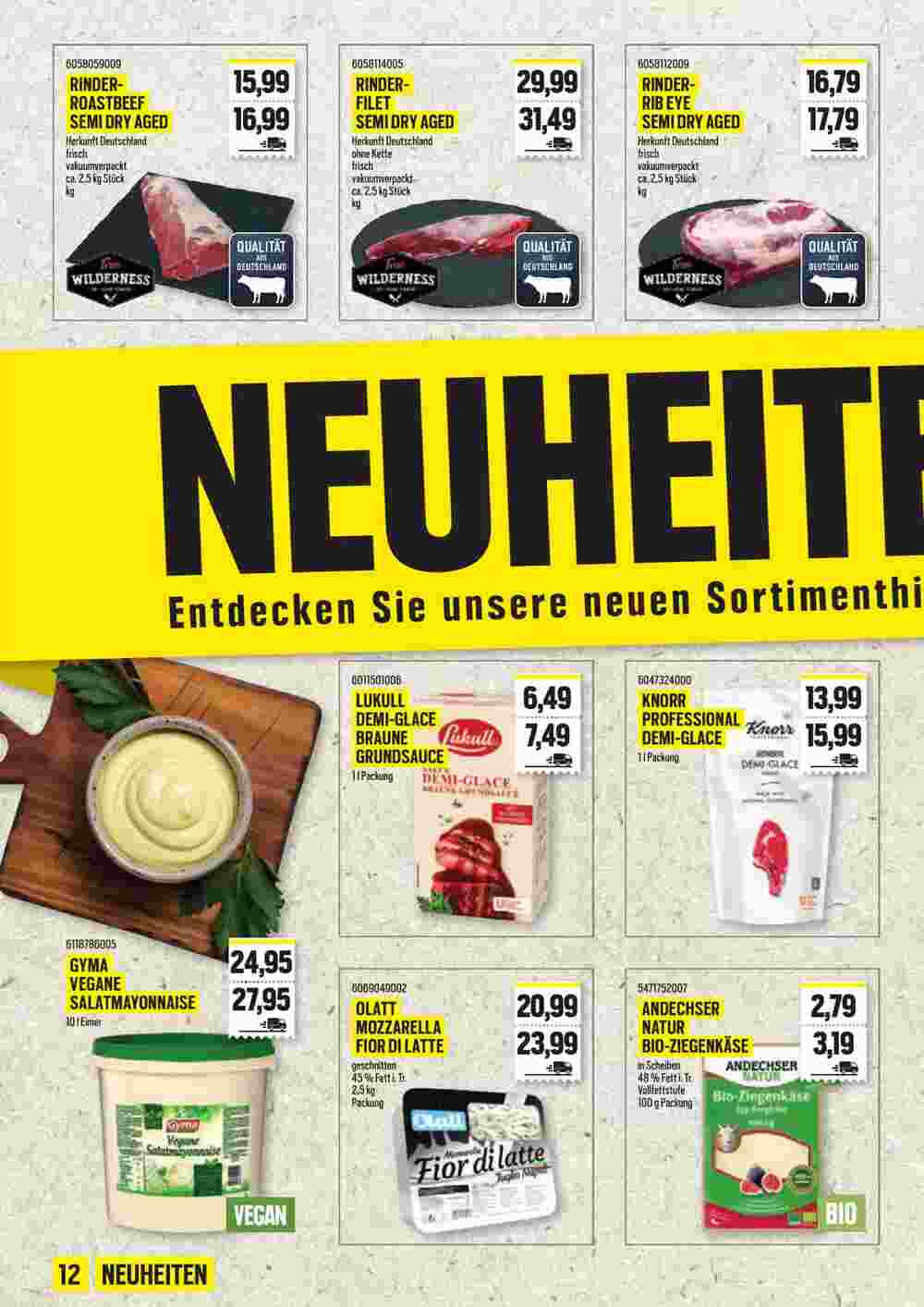 EDEKA Foodservice Prospekt (ab 26.02.2024) zum Blättern - Seite 12