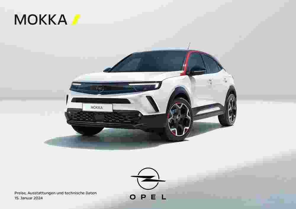Opel Prospekt (ab 27.02.2024) zum Blättern - Seite 1