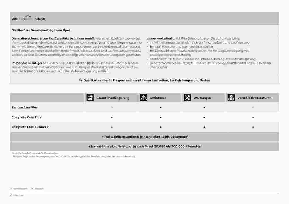 Opel Prospekt (ab 27.02.2024) zum Blättern - Seite 20