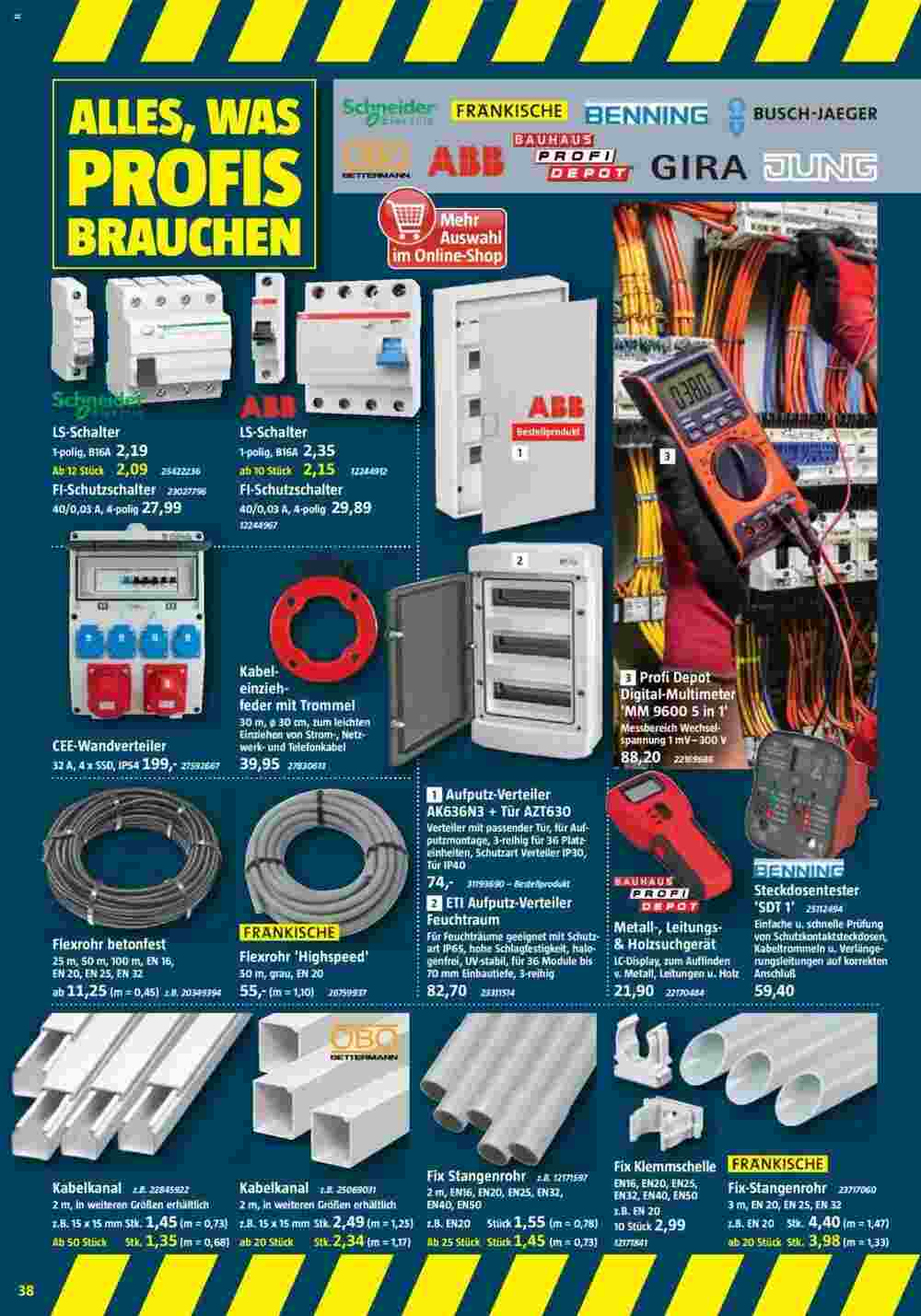 Bauhaus Prospekt (ab 02.03.2024) zum Blättern - Seite 38