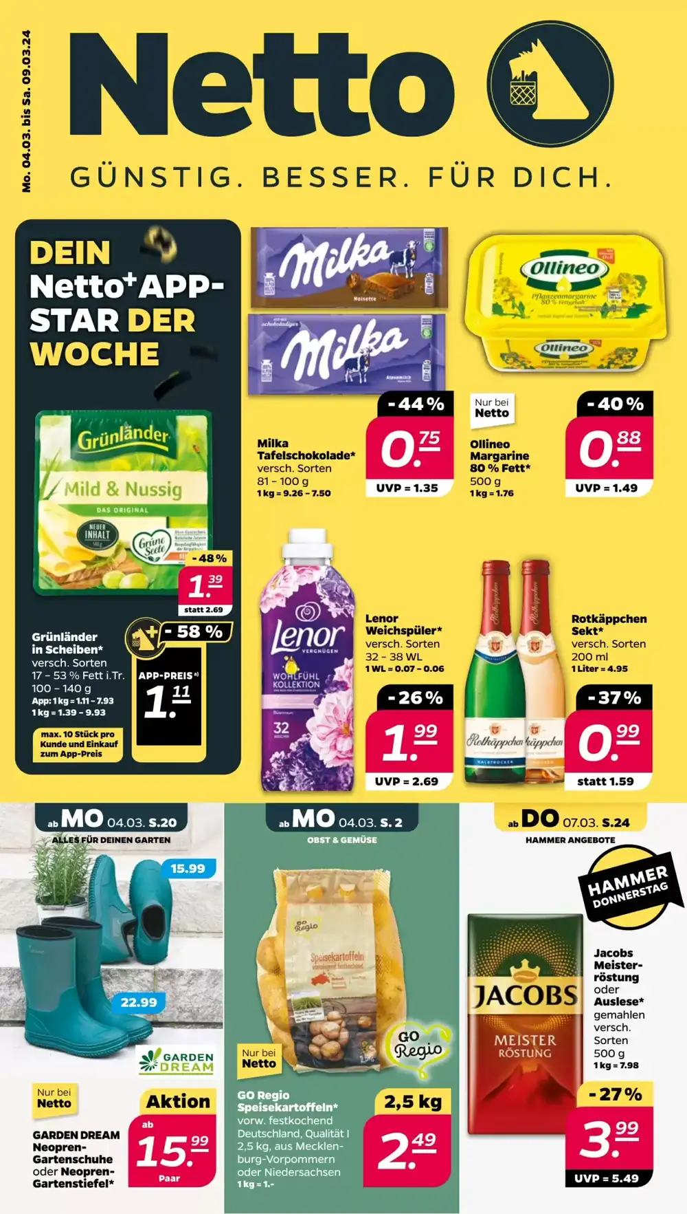 NETTO Prospekt (ab 04.03.2024) Zum Blättern | Prospekt Der Woche