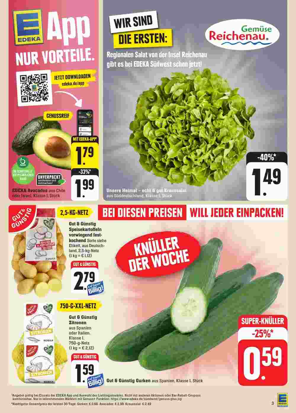 Edeka Neukauf Prospekt (ab 04.03.2024) zum Blättern - Seite 3