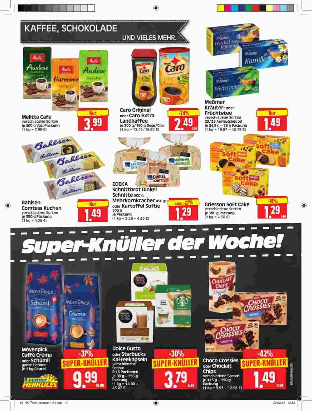 Edeka Herkules Prospekt (ab 04.03.2024) zum Blättern - Seite 10