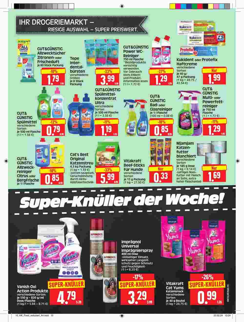 Edeka Herkules Prospekt (ab 04.03.2024) zum Blättern - Seite 15