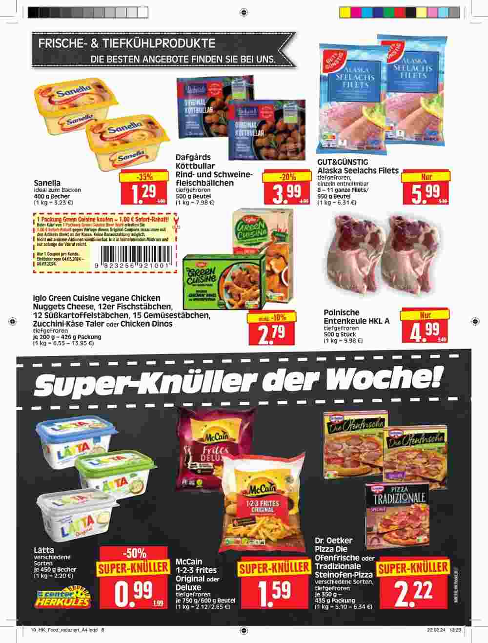 Edeka Herkules Prospekt (ab 04.03.2024) zum Blättern - Seite 8