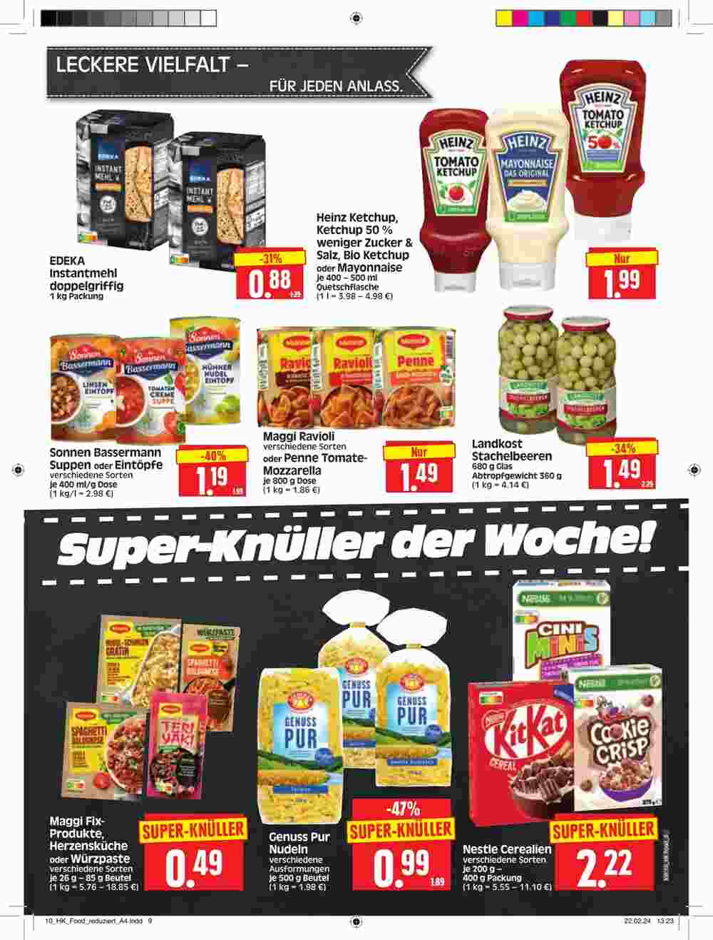 Edeka Herkules Prospekt (ab 04.03.2024) zum Blättern - Seite 9