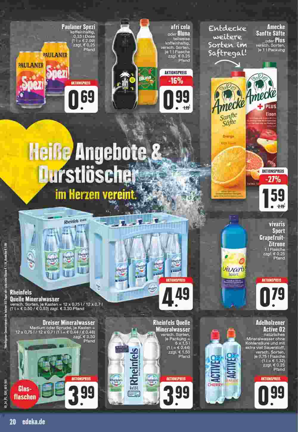 EDEKA Vogl Prospekt (ab 04.03.2024) zum Blättern - Seite 20