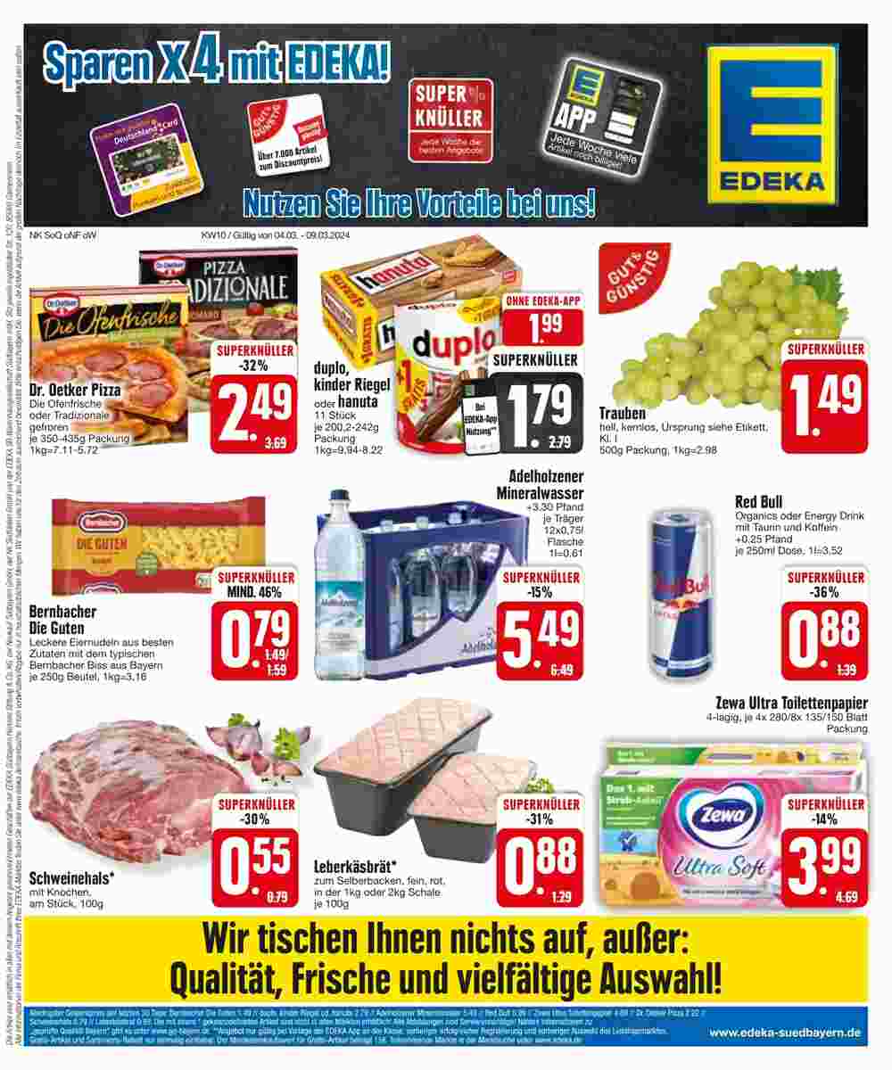 Edeka Scherer Prospekt (ab 04.03.2024) zum Blättern - Seite 2