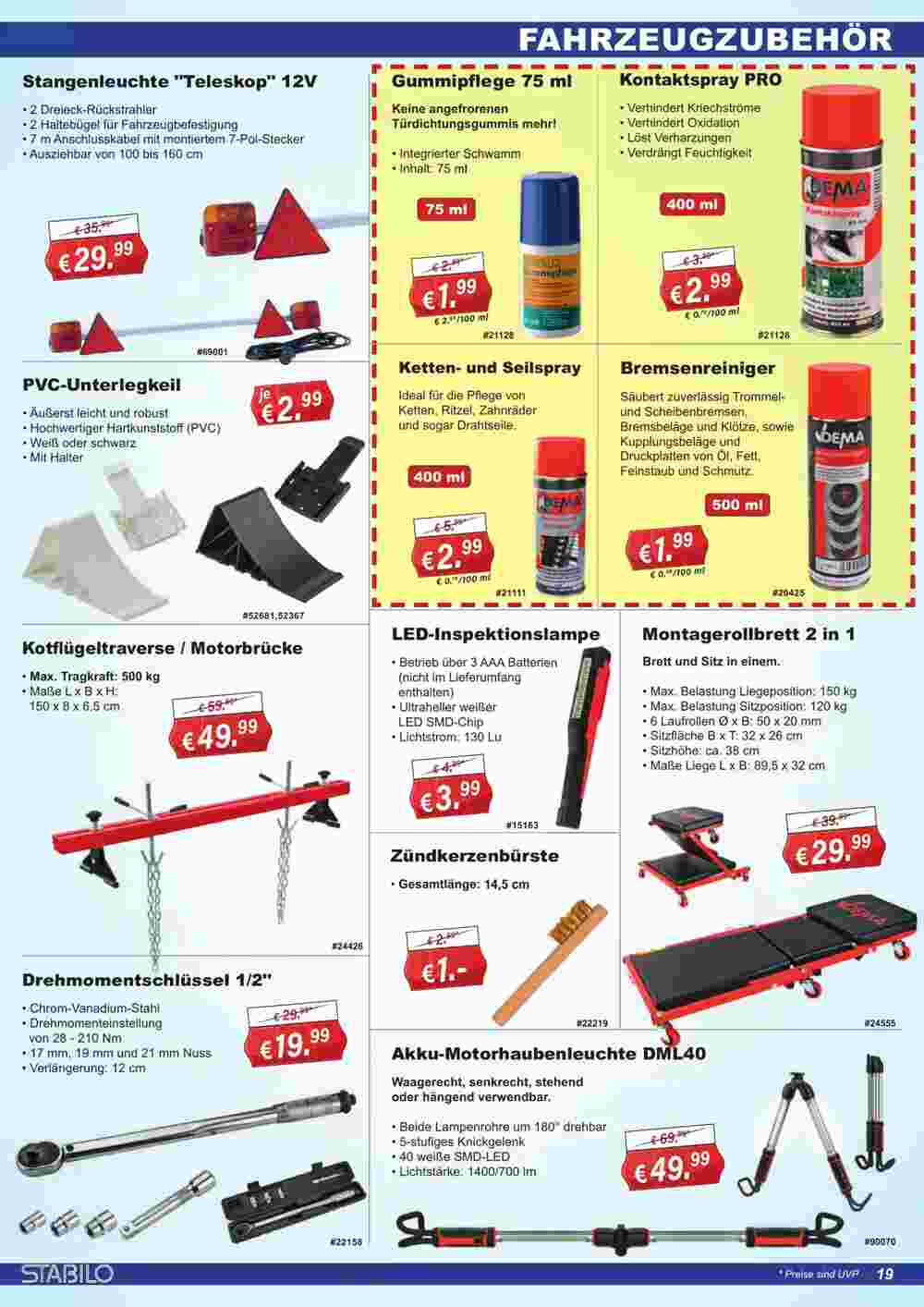 Stabilo Fachmarkt Prospekt (ab 04.03.2024) zum Blättern - Seite 19